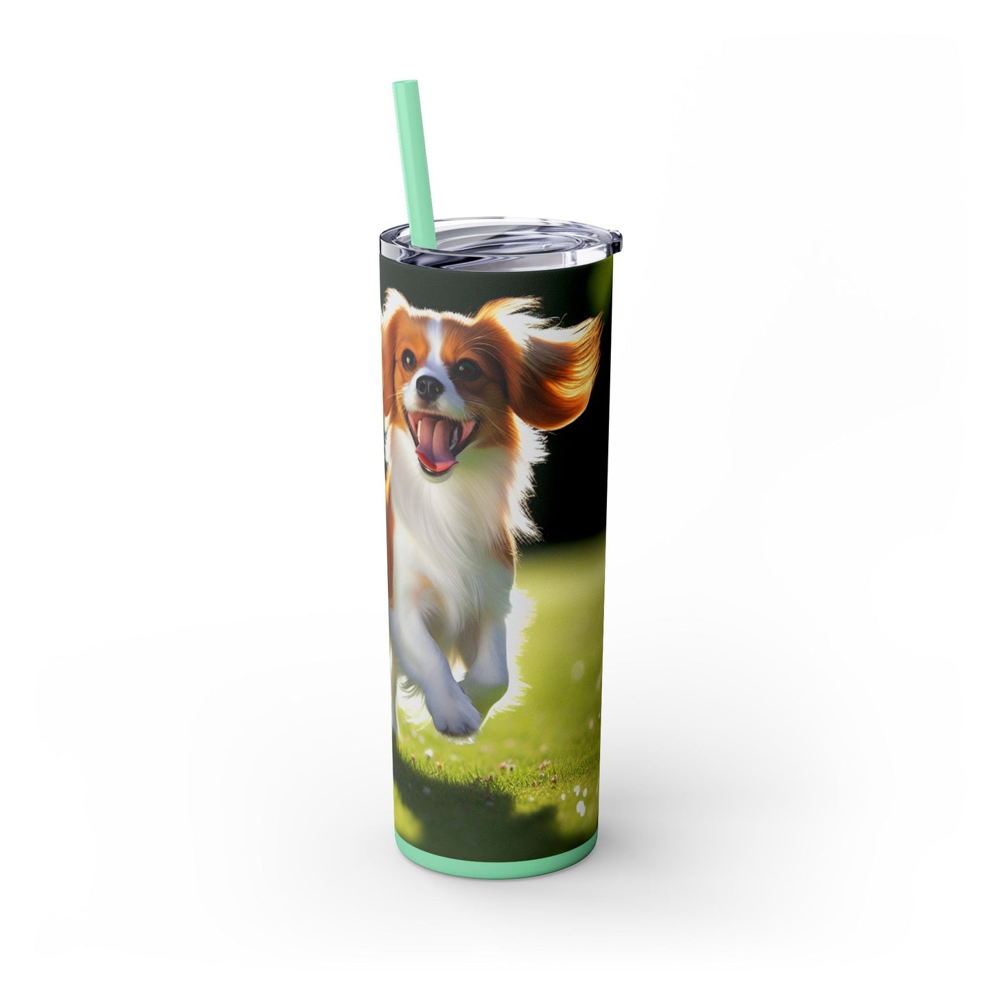 Nederlandse Kooikerhondje Tumbler with Straw, 20oz