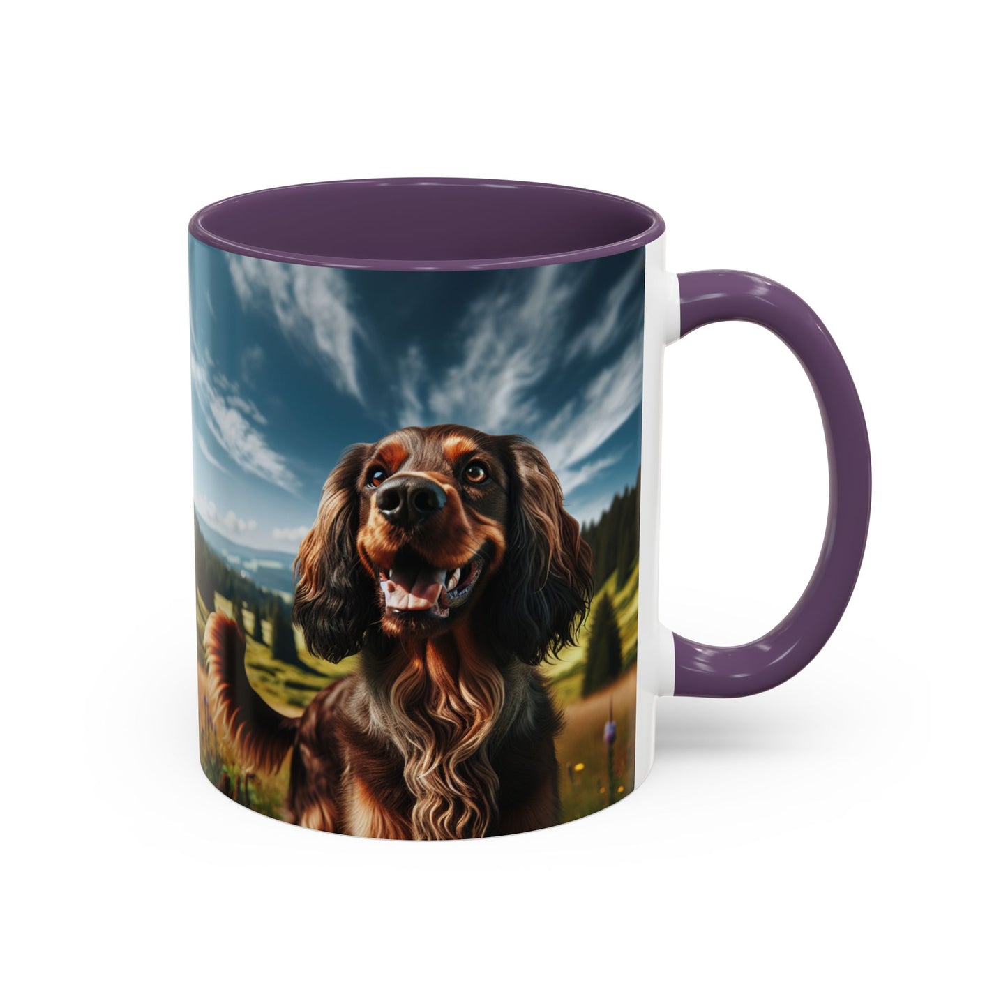 Deutscher Wachtelhund Accent Coffee Mug - Perfect Gift for Dog Lovers