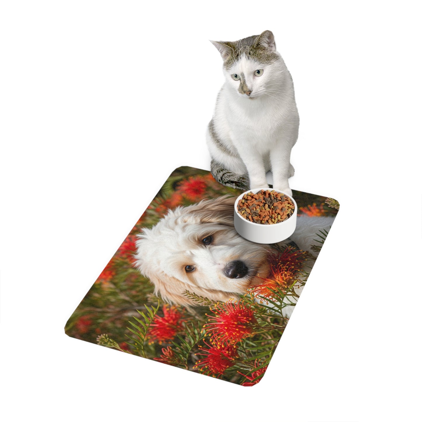 Pet Food Mat (12x18) - Labradoodle