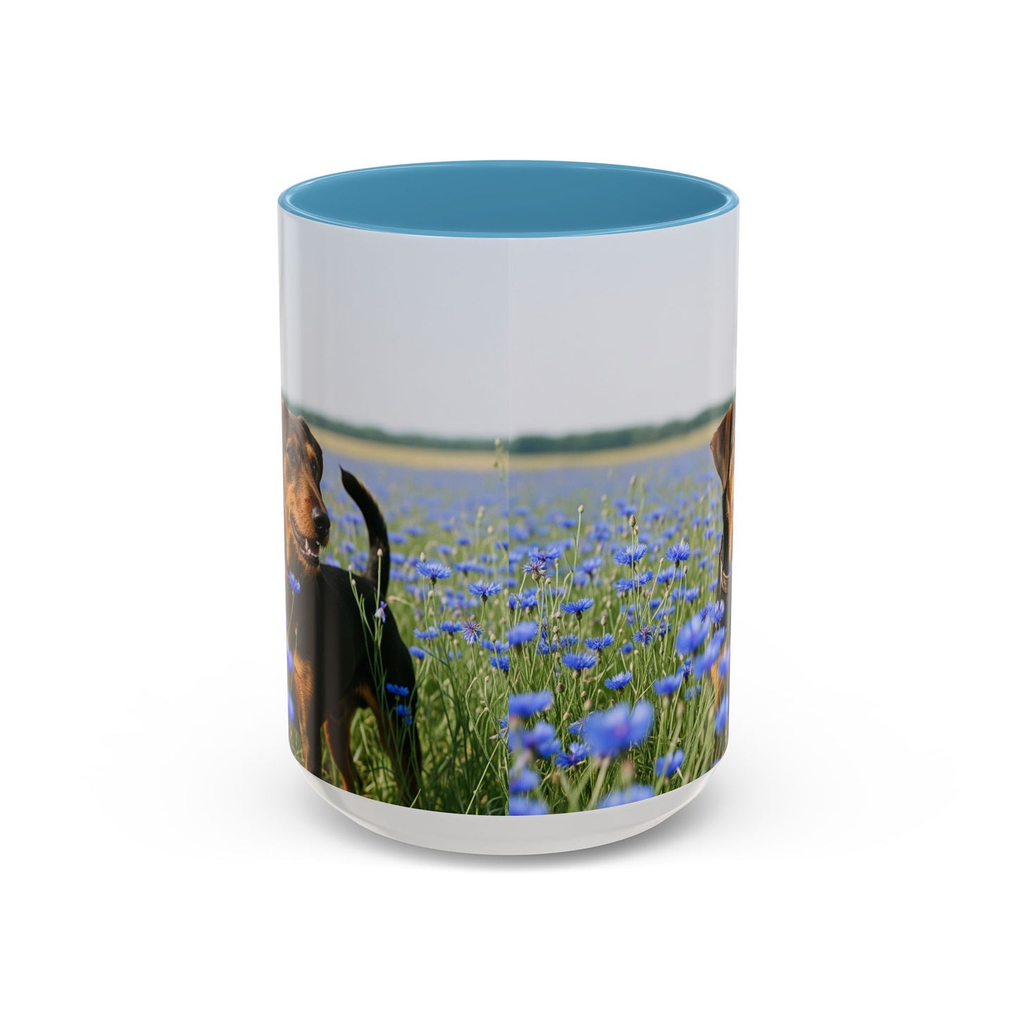 Deutscher Jagdterrier Accent Coffee Mug - Perfect Gift for Dog Lovers