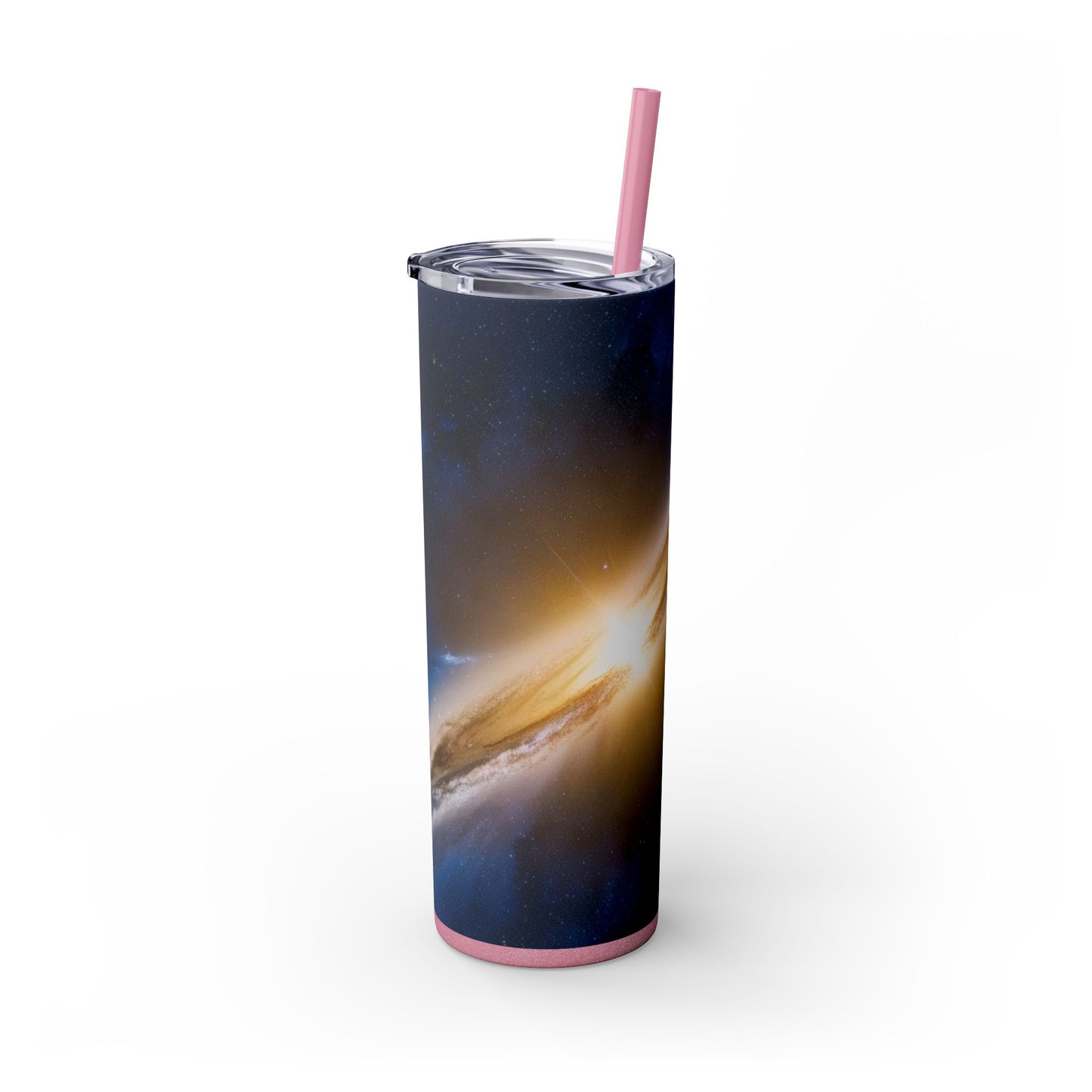 North Star Skinny Tumbler with Straw, 20oz