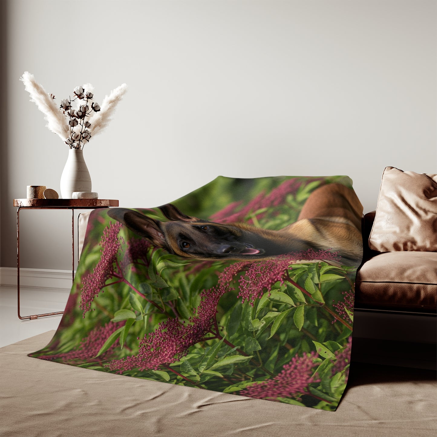 Belgian Shepherd Dog Malinois Sweatshirt Blanket