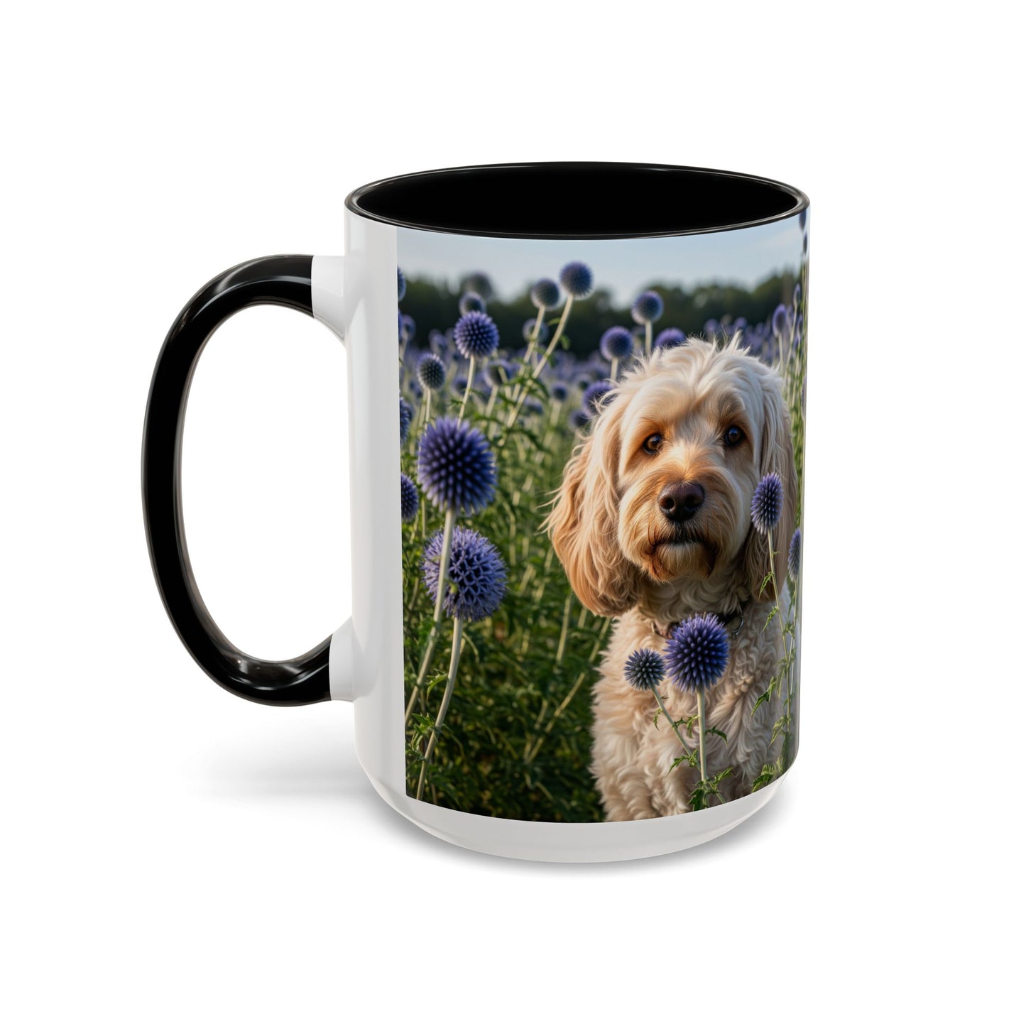 Spoodle Accent Coffee Mug - Perfect Gift for Dog Lovers