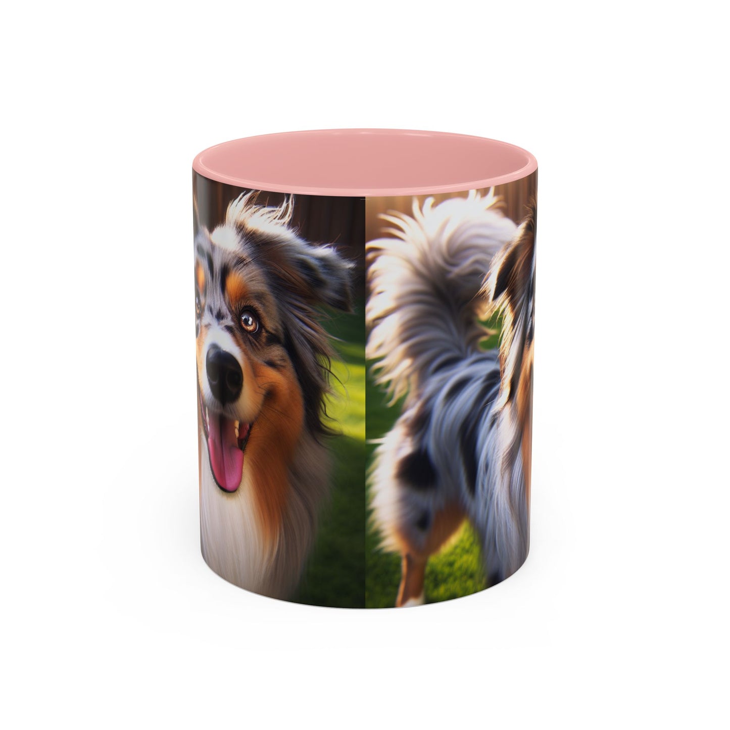 Australian Shepherd Accent Coffee Mug - Perfect Gift for Dog Lovers