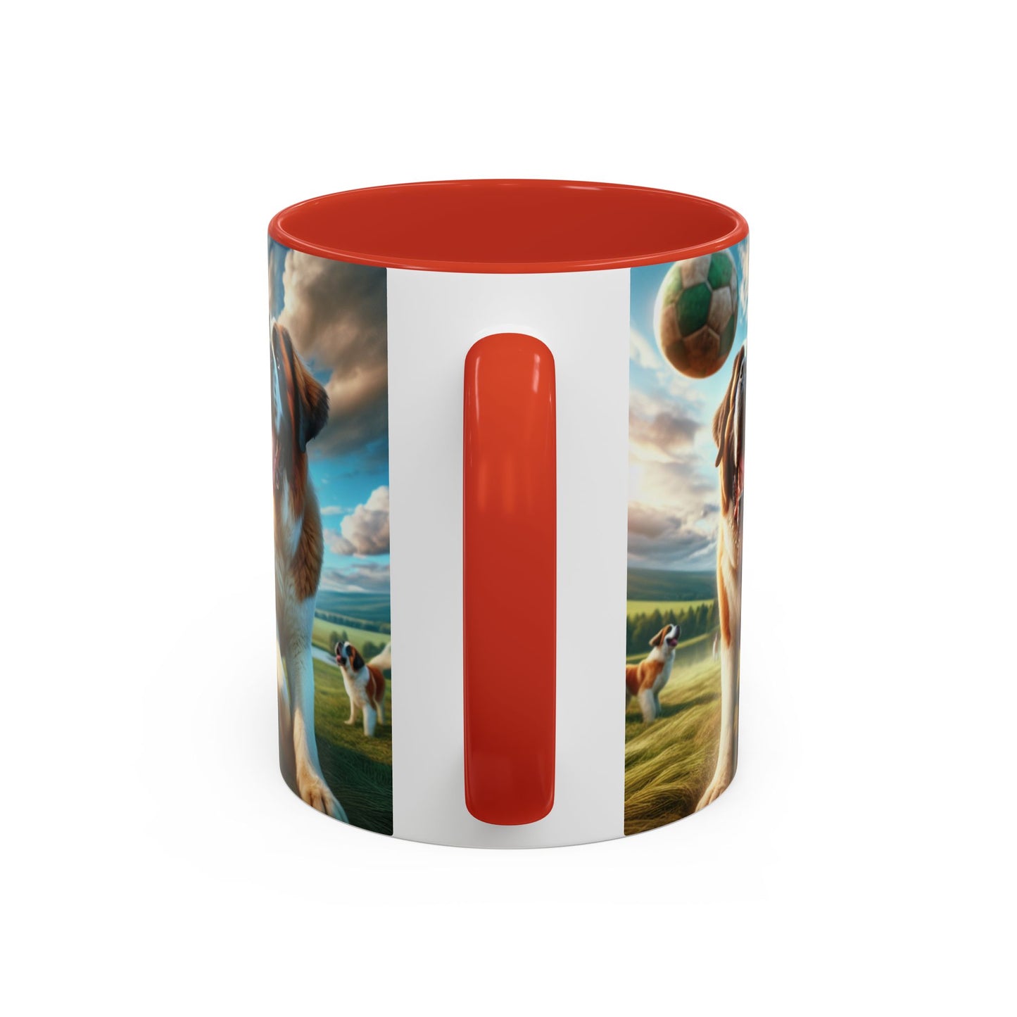 Saint Bernard Accent Coffee Mug - Perfect Gift for Dog Lovers