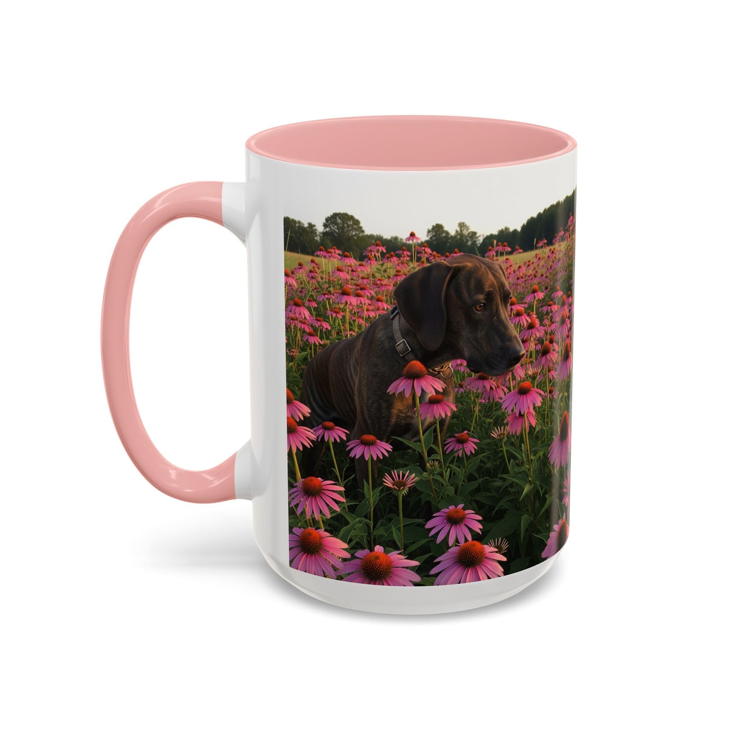 Treeing Tennessee Brindle Accent Coffee Mug - Perfect Gift for Dog Lovers