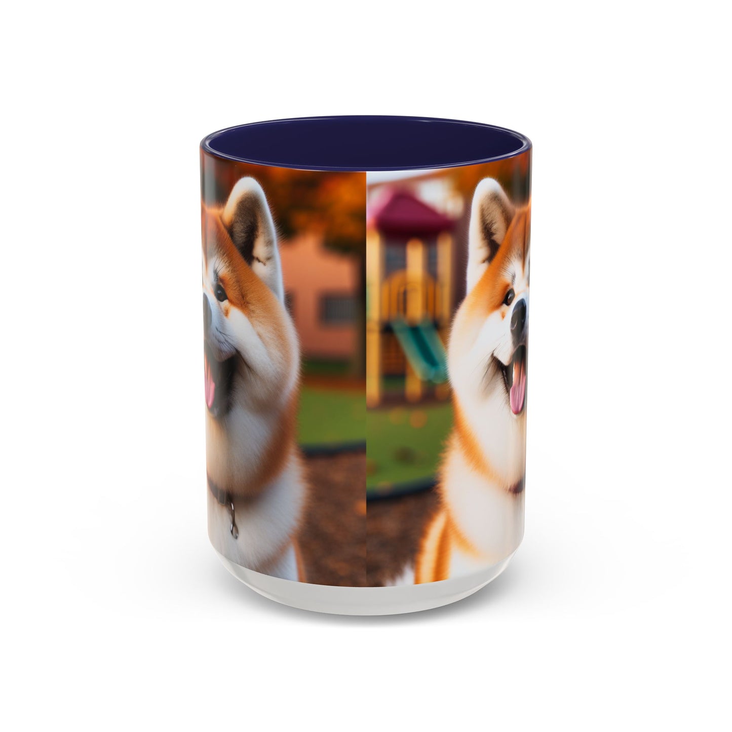 Japanese Akitainu Accent Coffee Mug - Perfect Gift for Dog Lovers