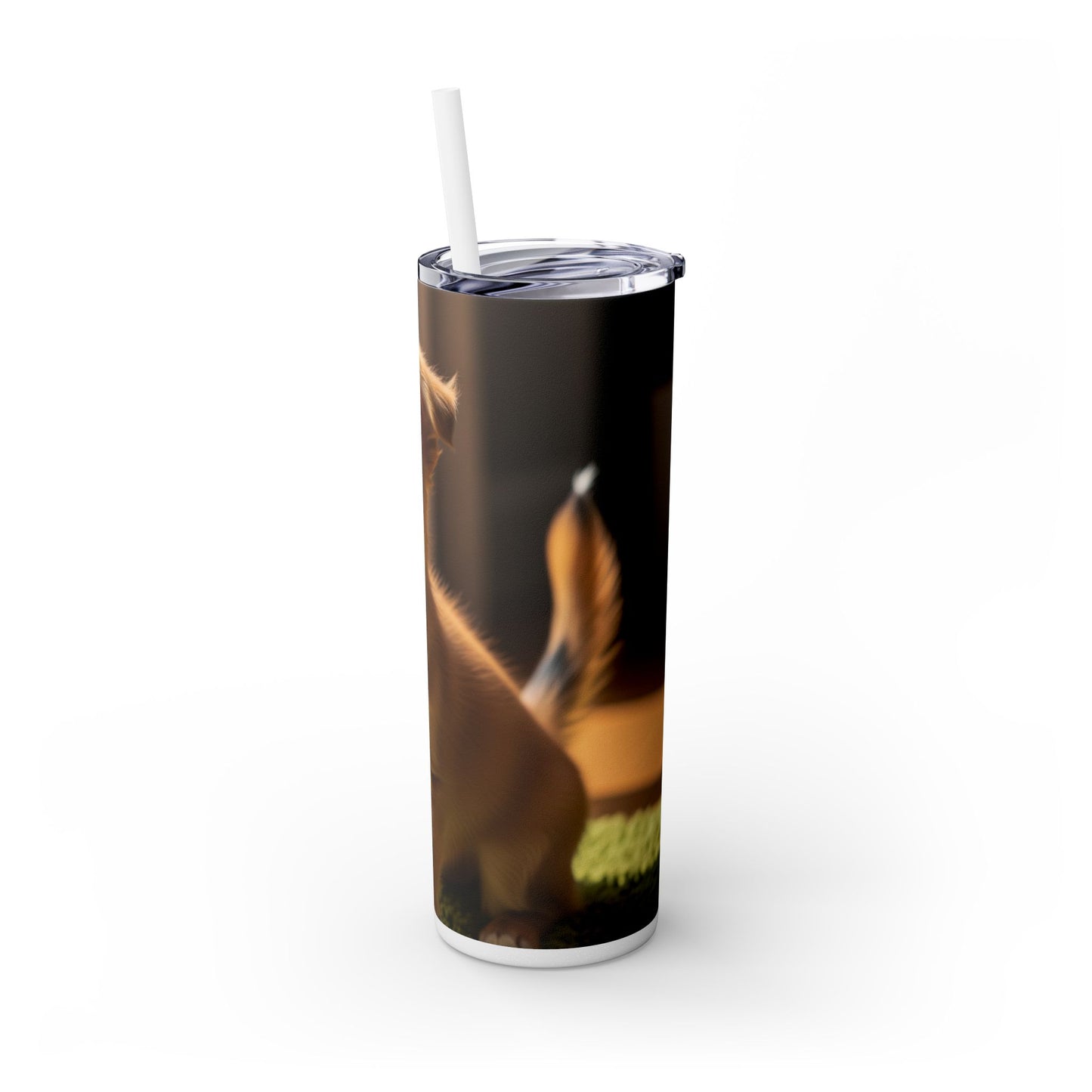 Toi Leo Tumbler with Straw, 20oz