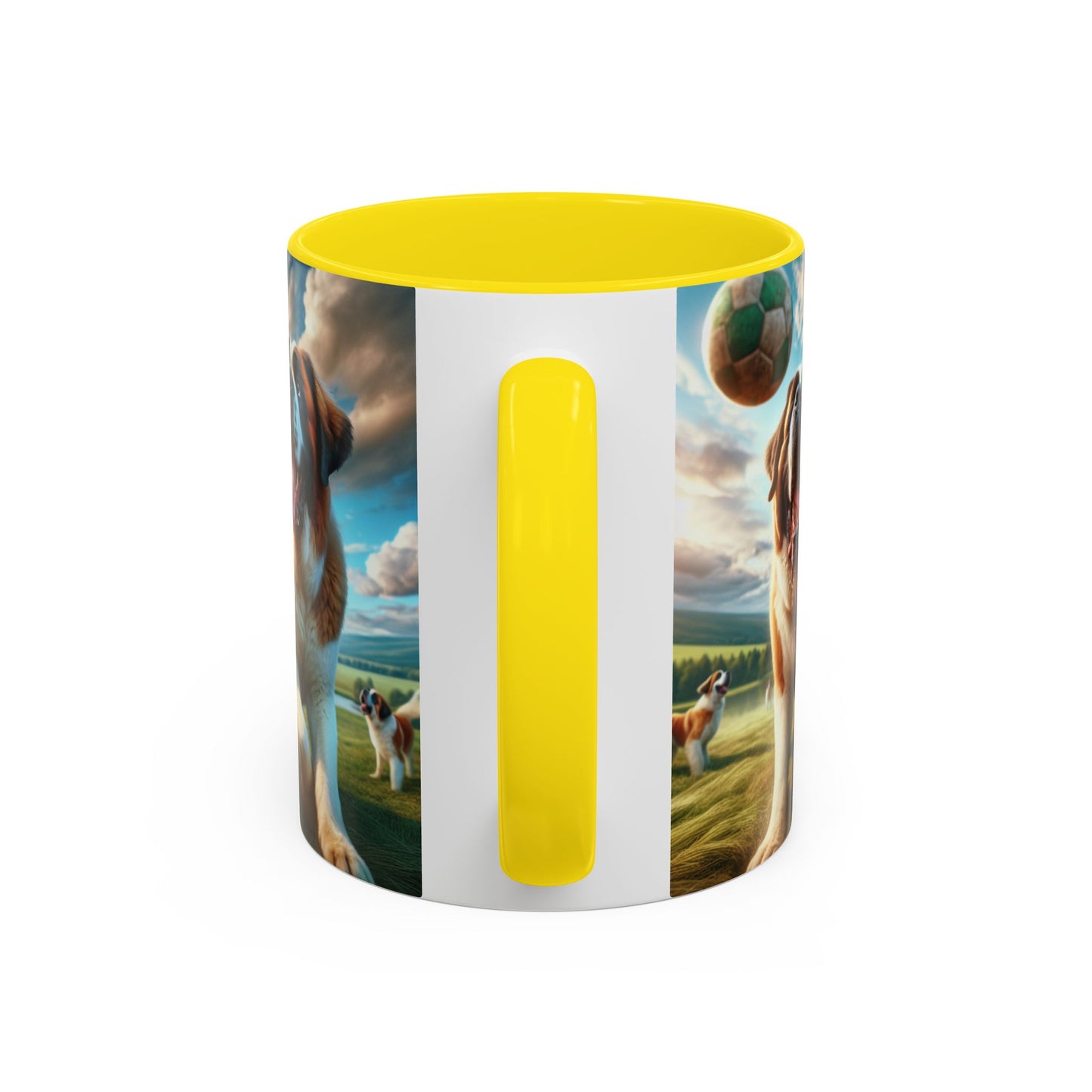 Saint Bernard Accent Coffee Mug - Perfect Gift for Dog Lovers