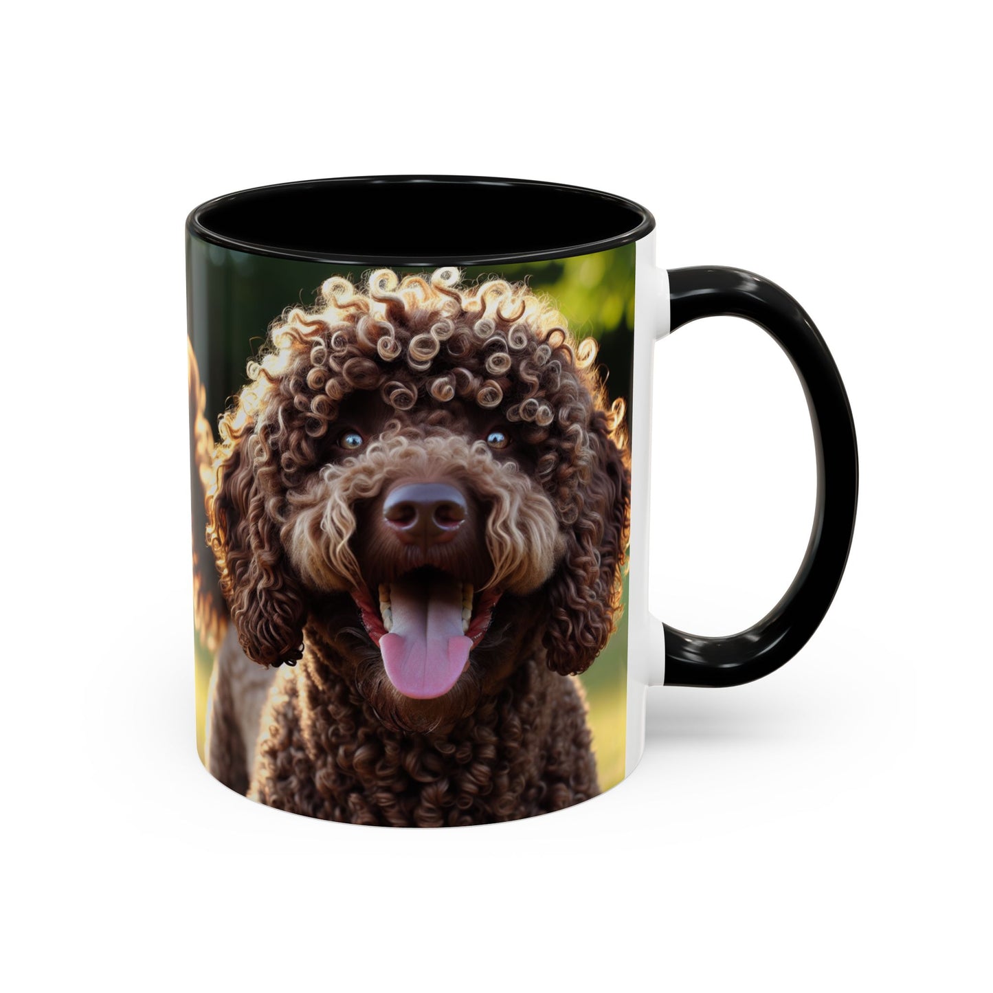 Curly Coated Retriever Accent Coffee Mug - Perfect Gift for Dog Lovers