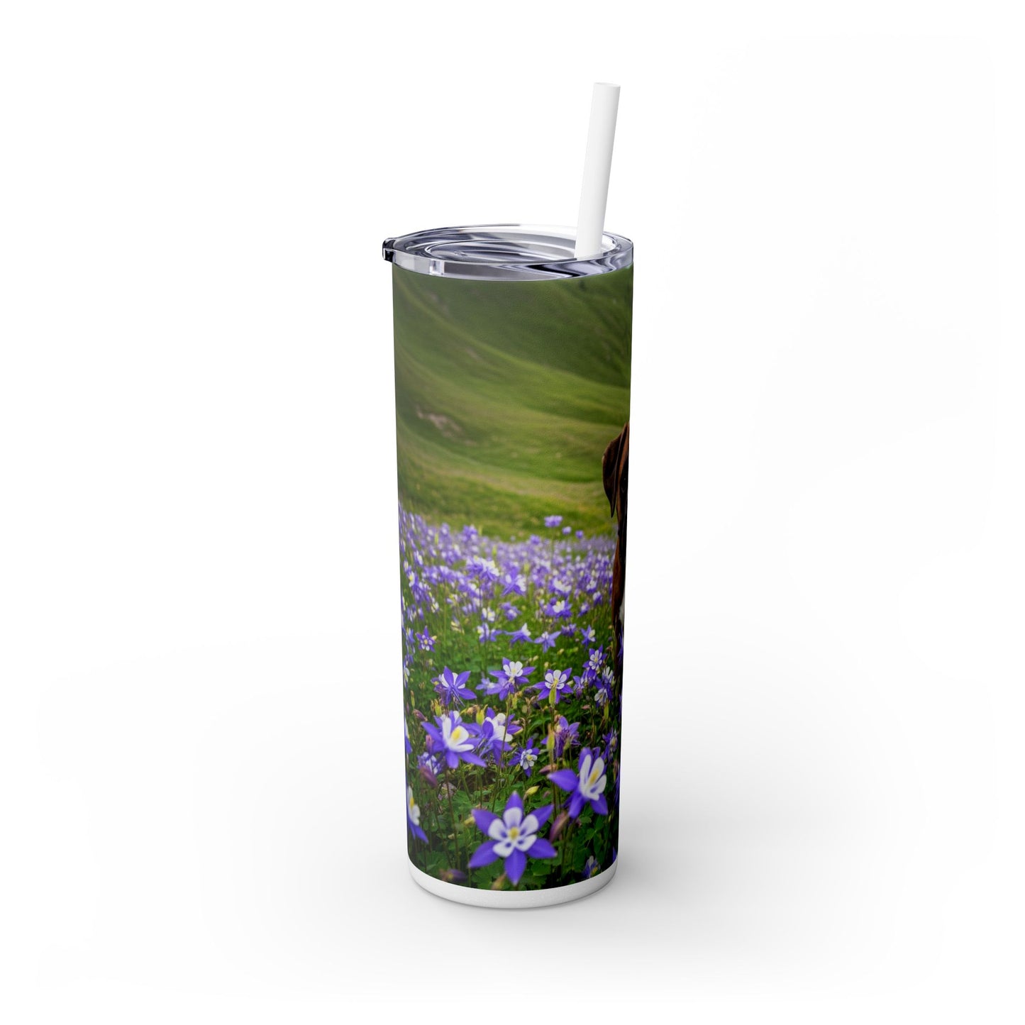 Boxer Tumbler with Straw, 20oz
