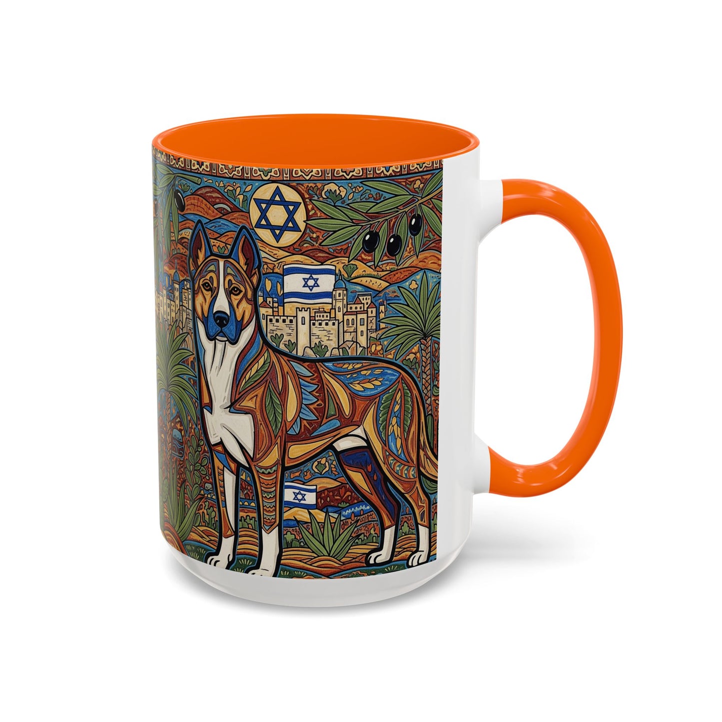 Canaan Dog Accent Coffee Mug - Perfect Gift for Dog Lovers