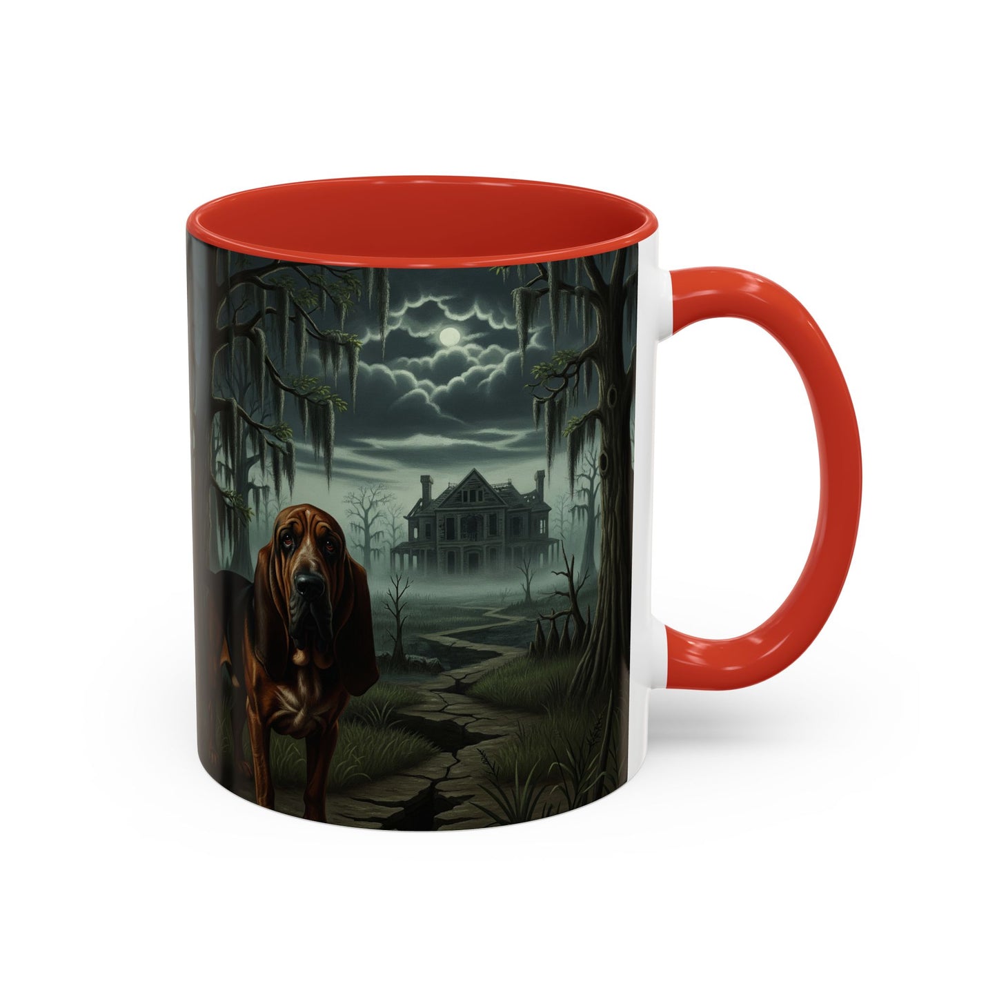 Bloodhound Accent Coffee Mug - Perfect Gift for Dog Lovers