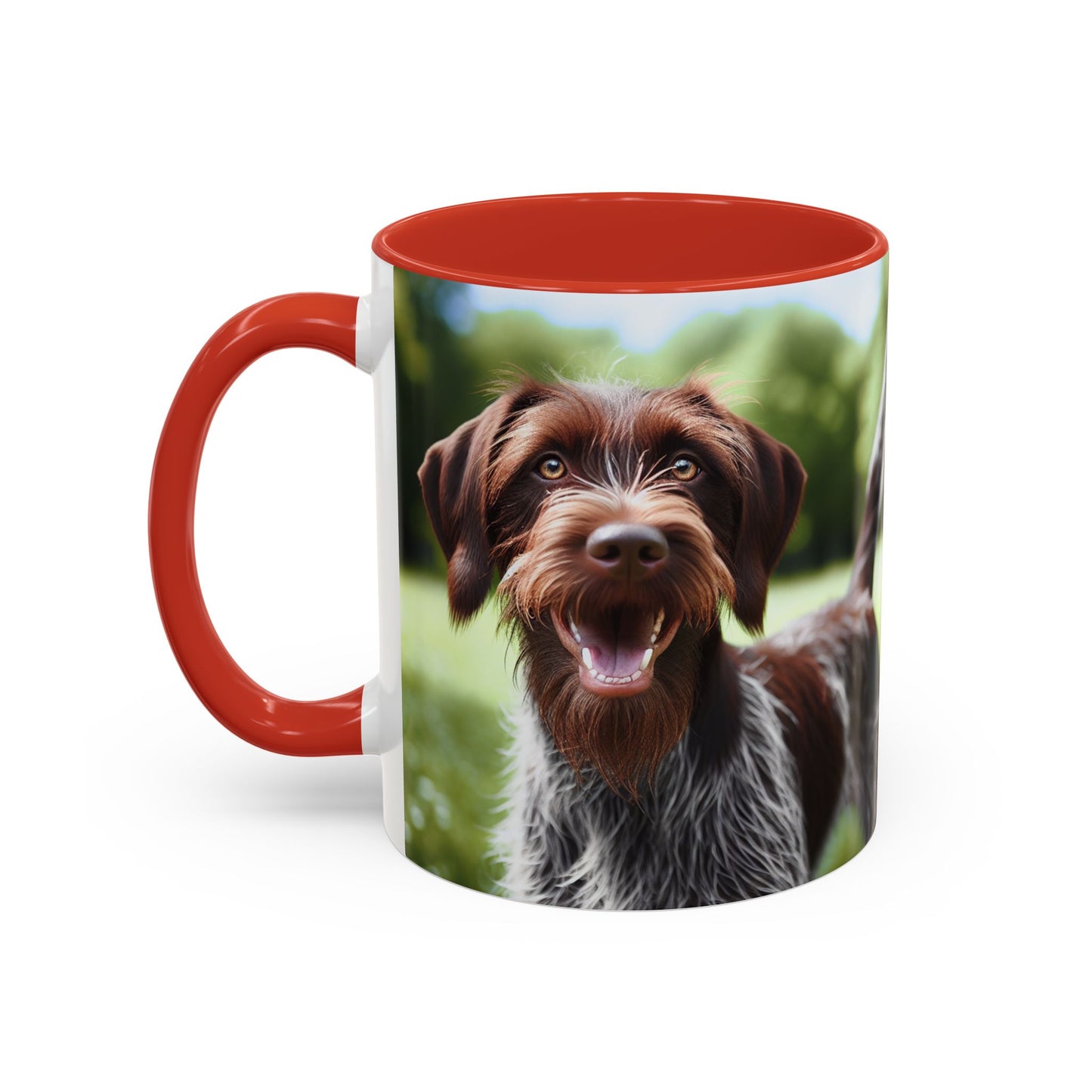 Wirehaired Slovakian Pointer Accent Coffee Mug - Perfect Gift for Dog Lovers