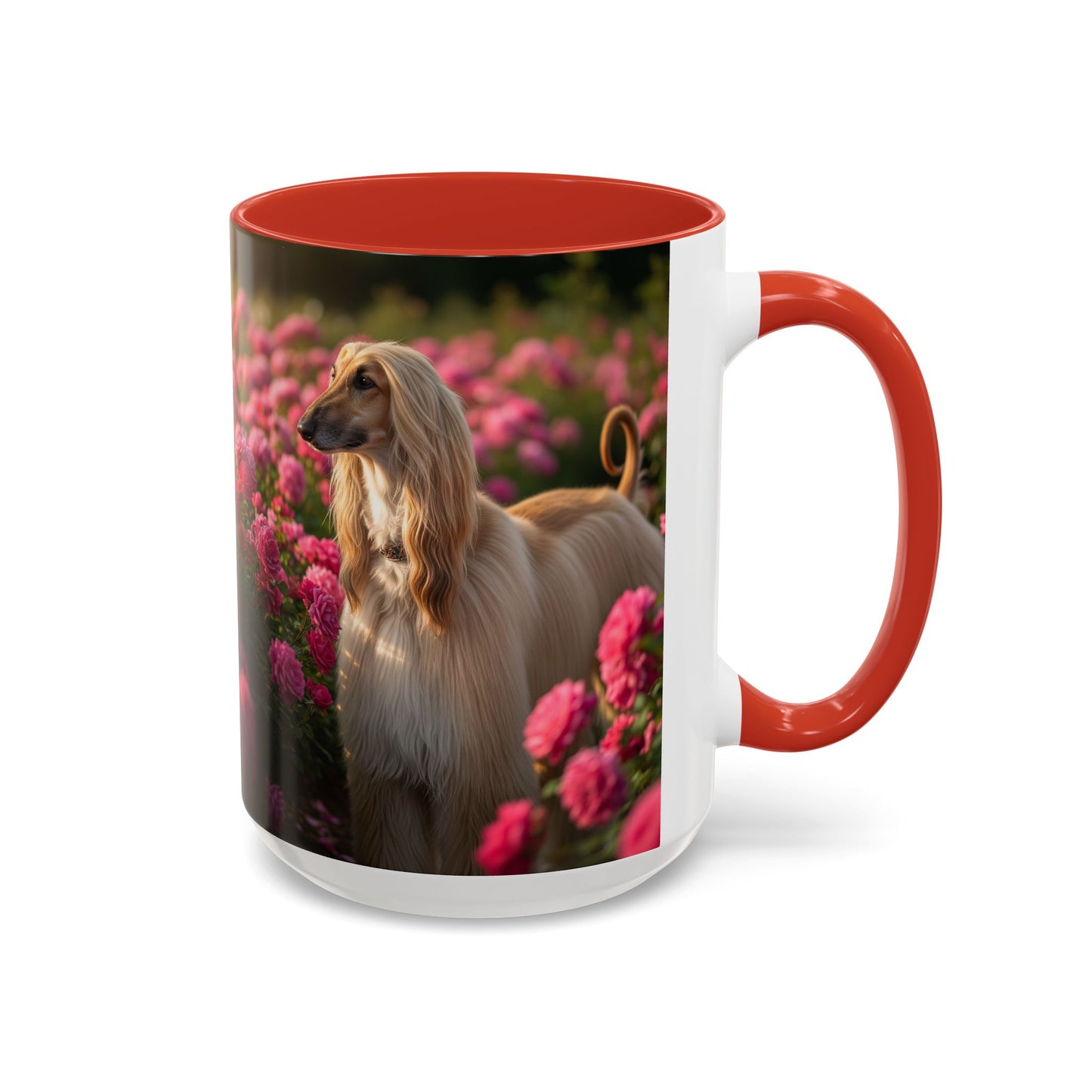 Afghan Hound Accent Coffee Mug - Perfect Gift for Dog Lovers