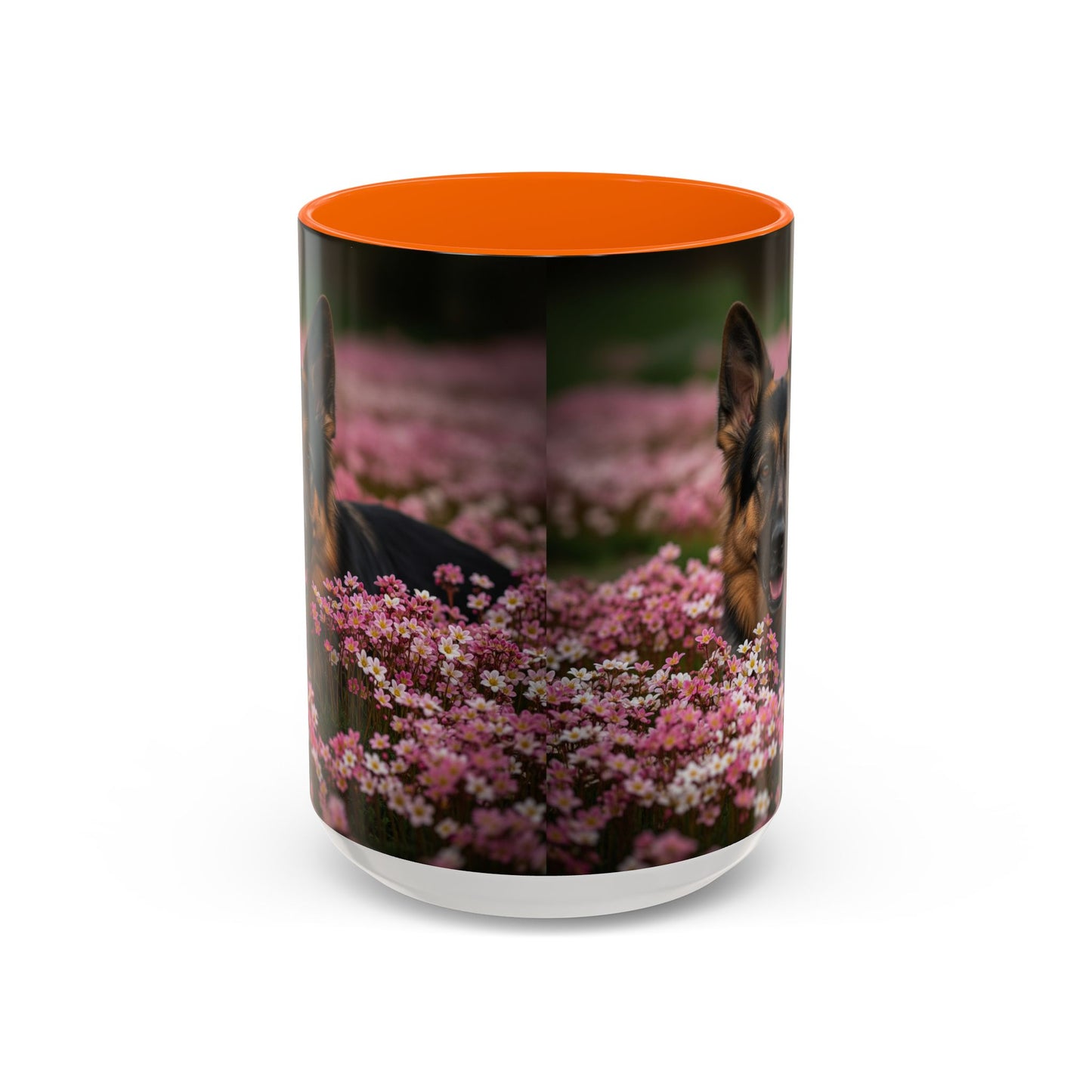 German Shepherd Accent Coffee Mug - Perfect Gift for Dog Lovers
