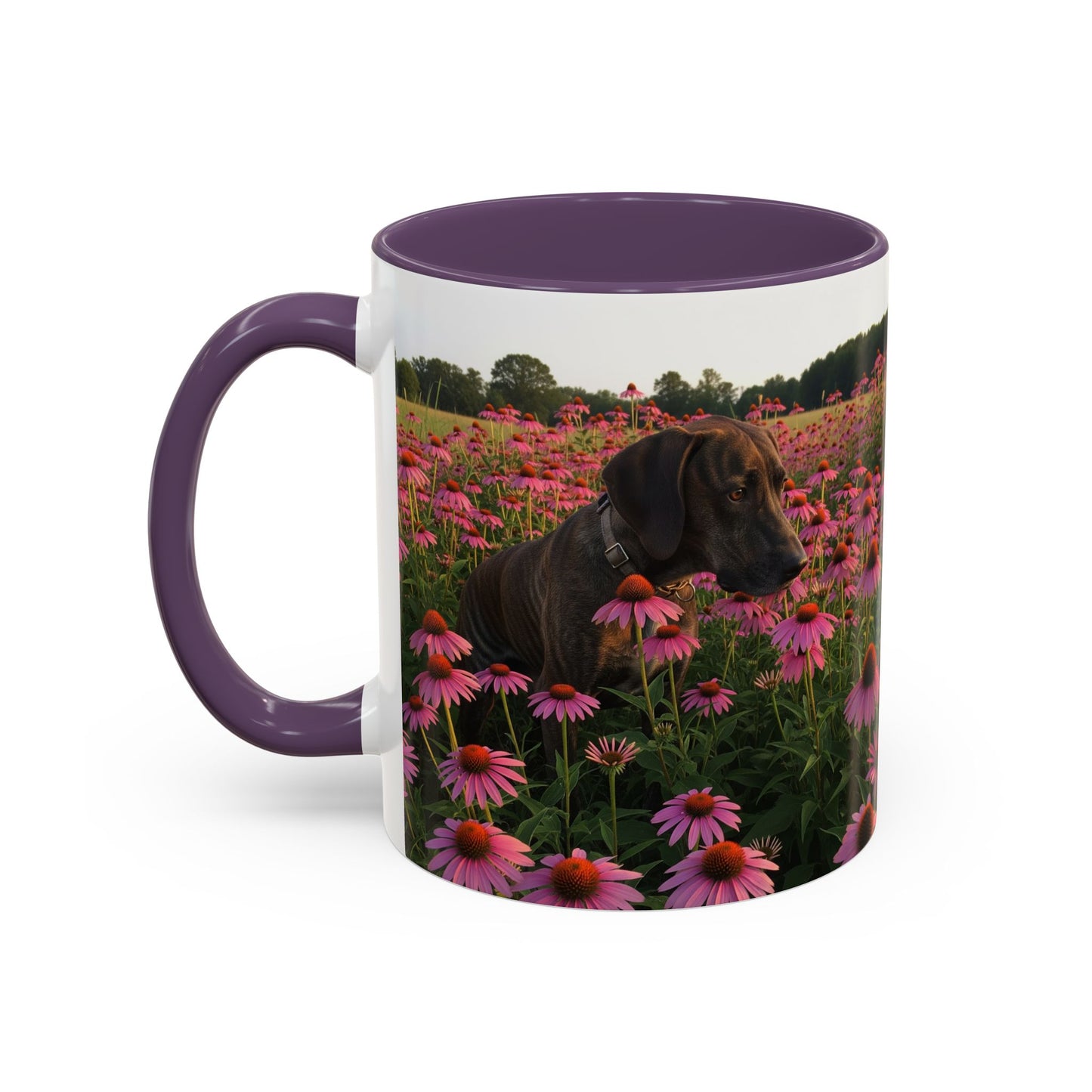 Treeing Tennessee Brindle Accent Coffee Mug - Perfect Gift for Dog Lovers