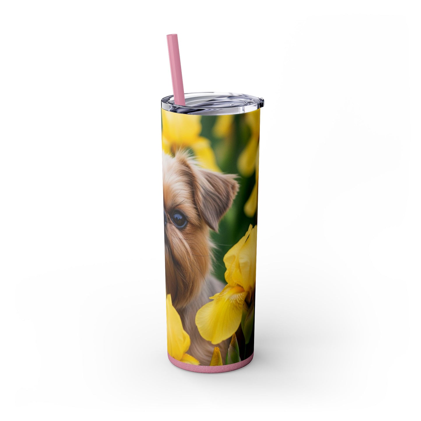 Silky Brussels Tumbler with Straw, 20oz