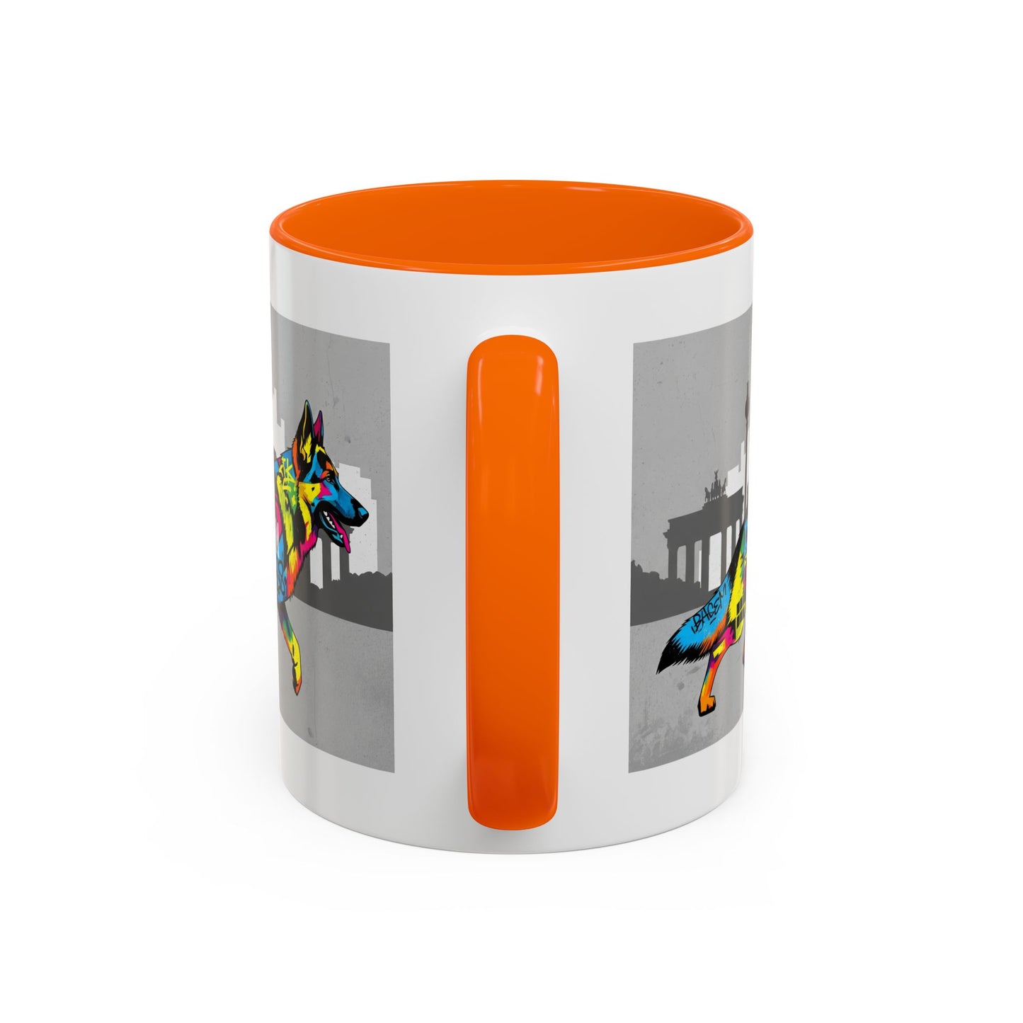 German Shepherd Accent Coffee Mug - Perfect Gift for Dog Lovers