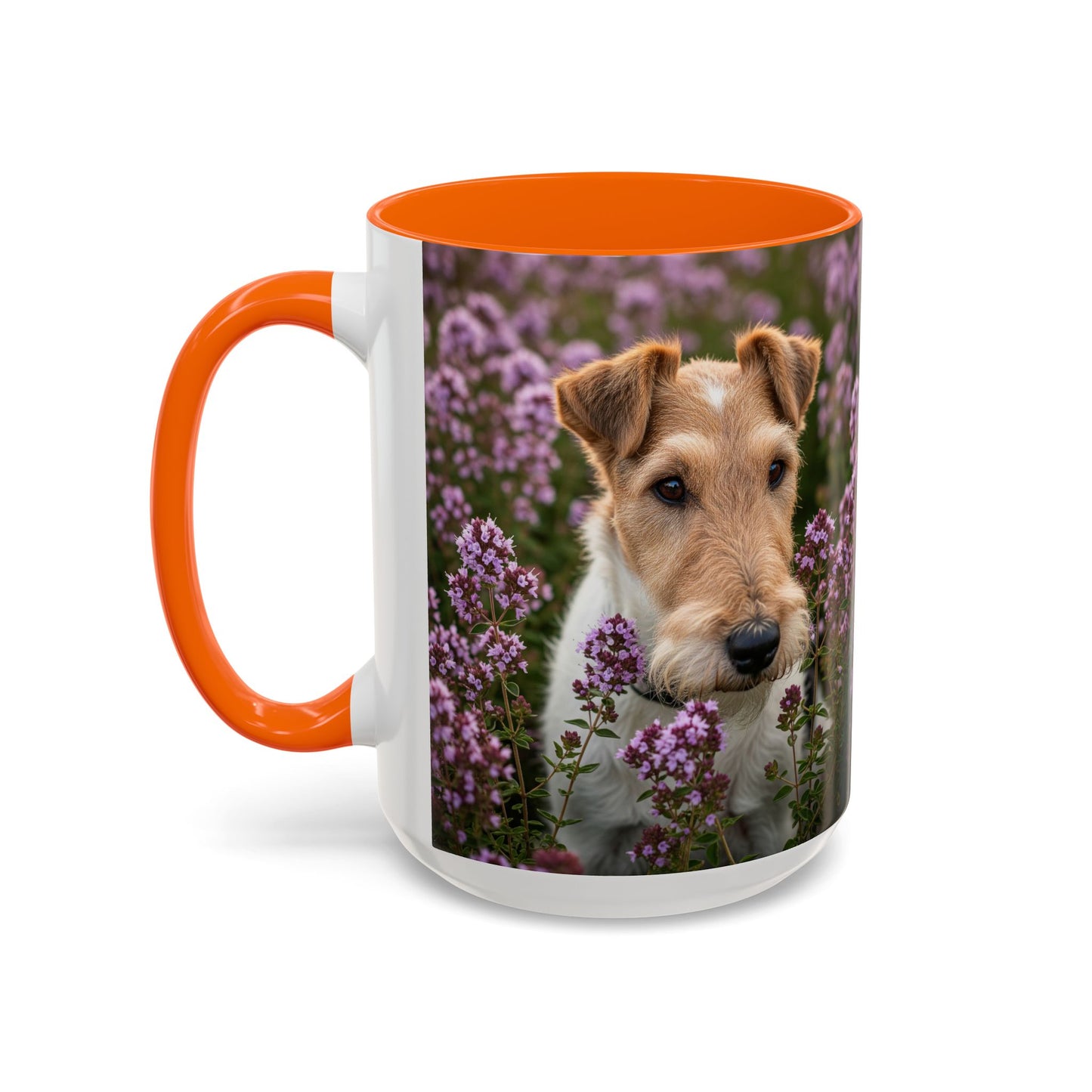 Fox Terrier Accent Coffee Mug - Perfect Gift for Dog Lovers