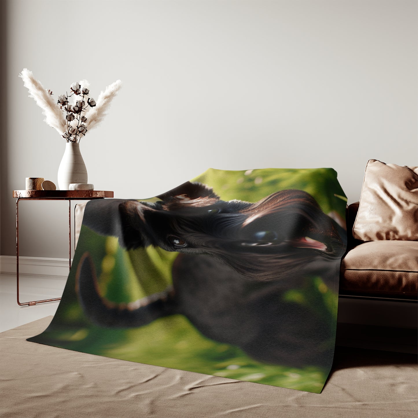 Scottish Terrier Sweatshirt Blanket