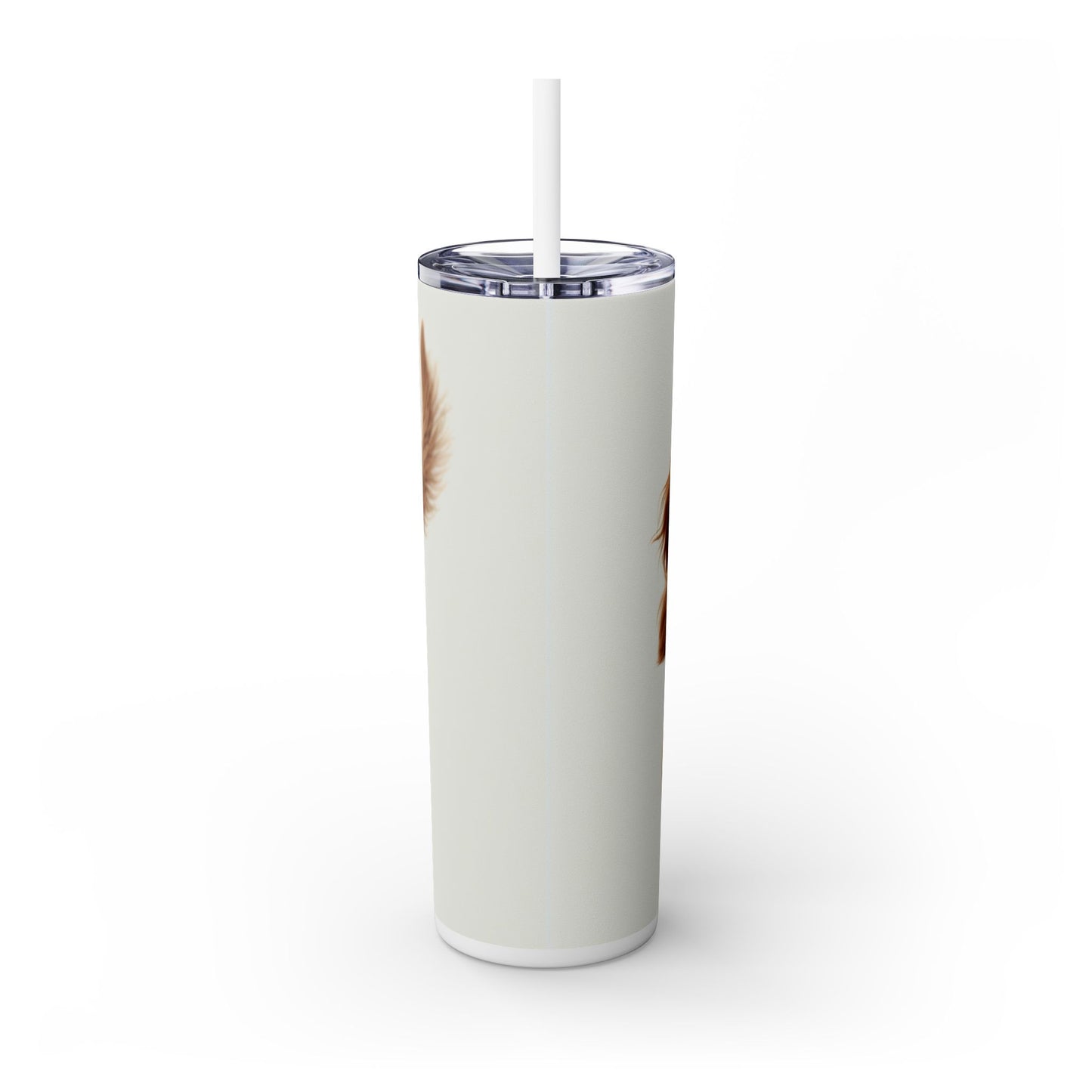 Italian Spinone Tumbler with Straw, 20oz