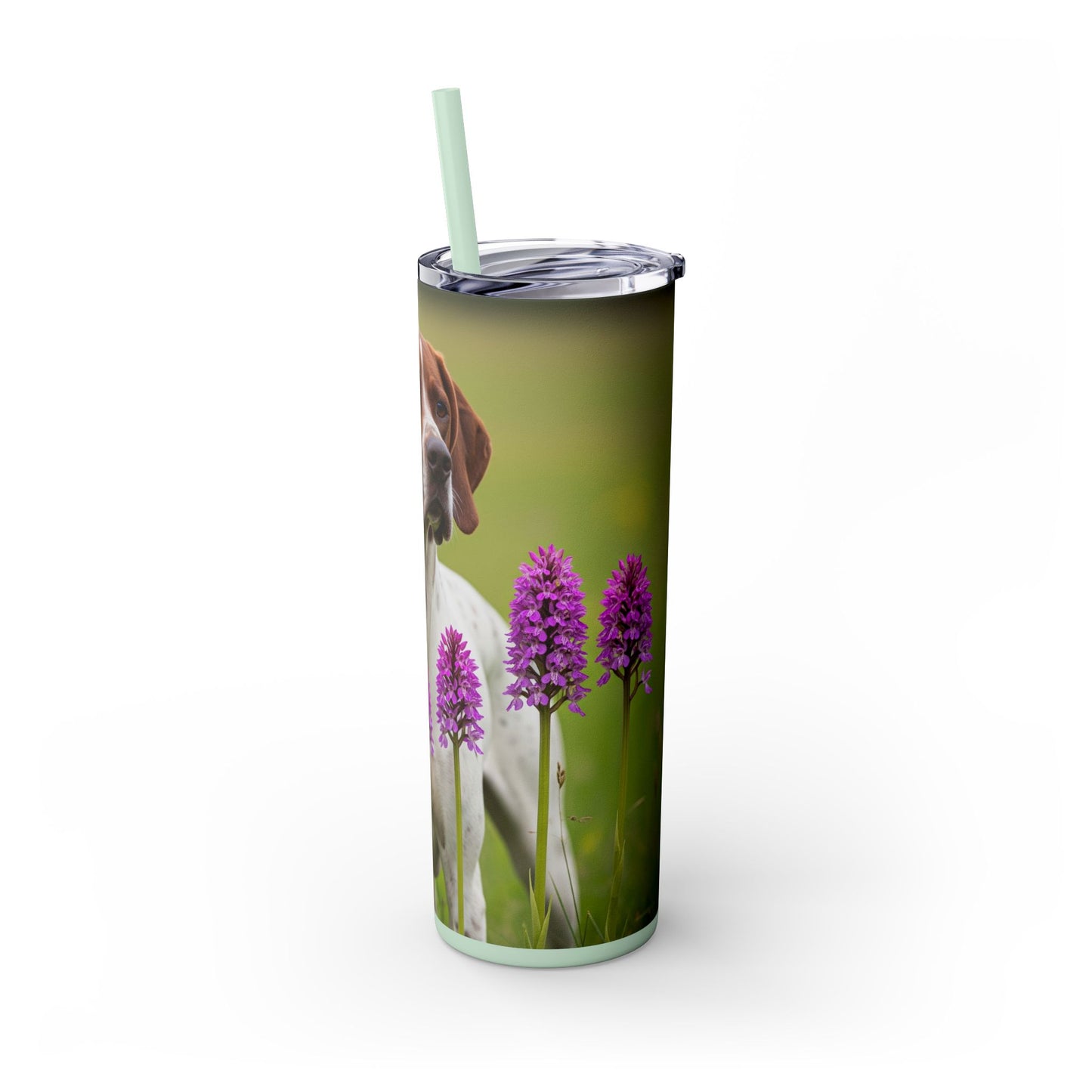 Pointer Skinny Tumbler with Straw, 20oz