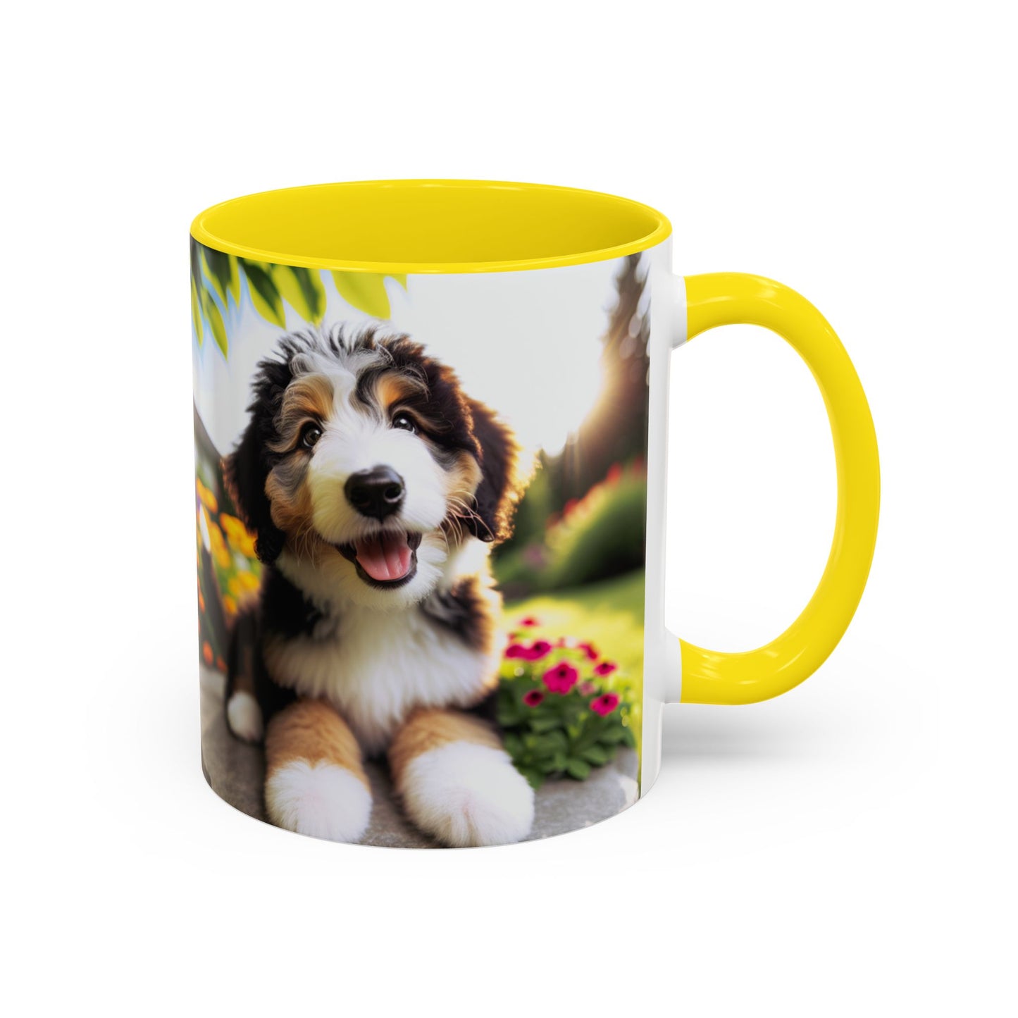 Bernedoodle Accent Coffee Mug - Perfect Gift for Dog Lovers