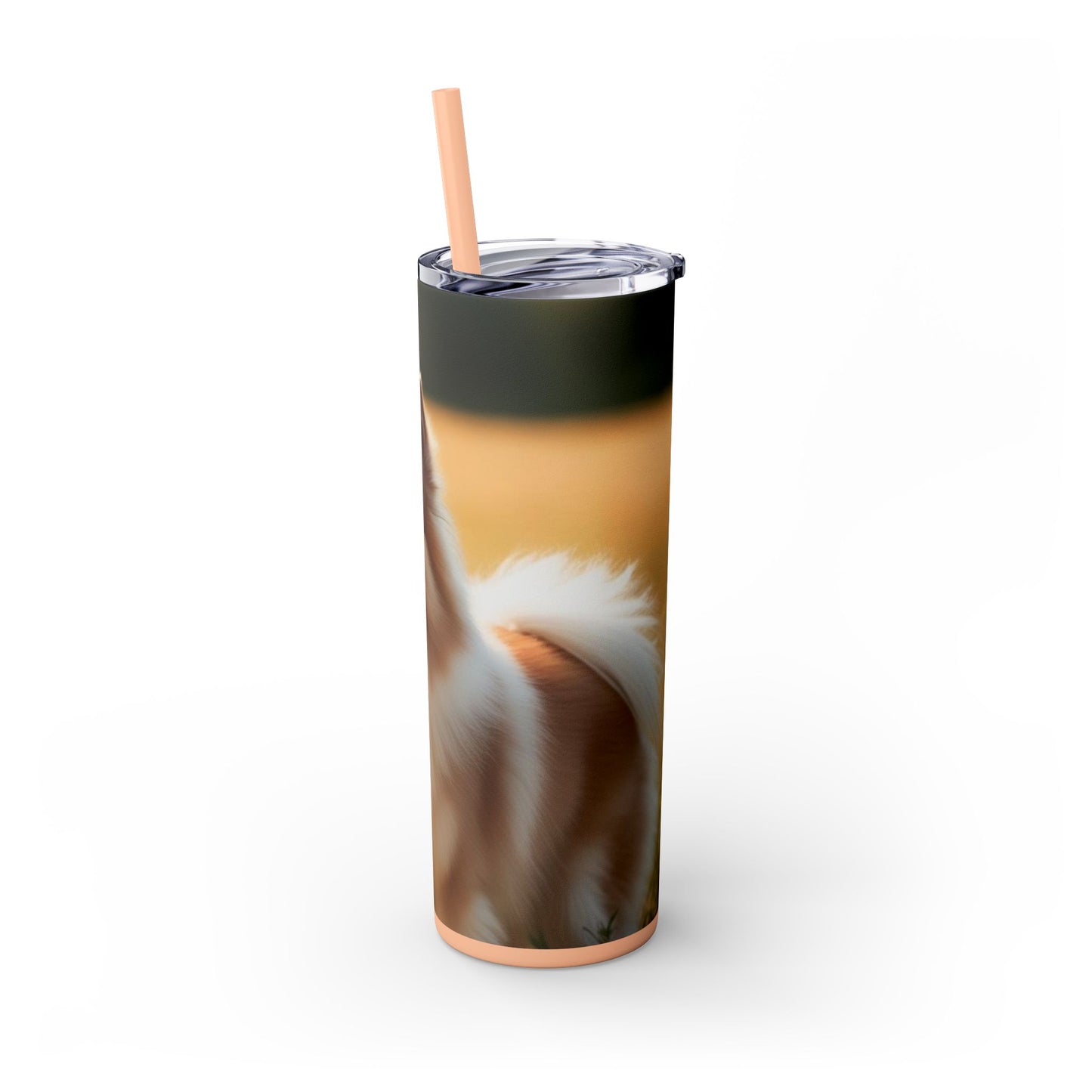 Keeshond Tumbler with Straw, 20oz