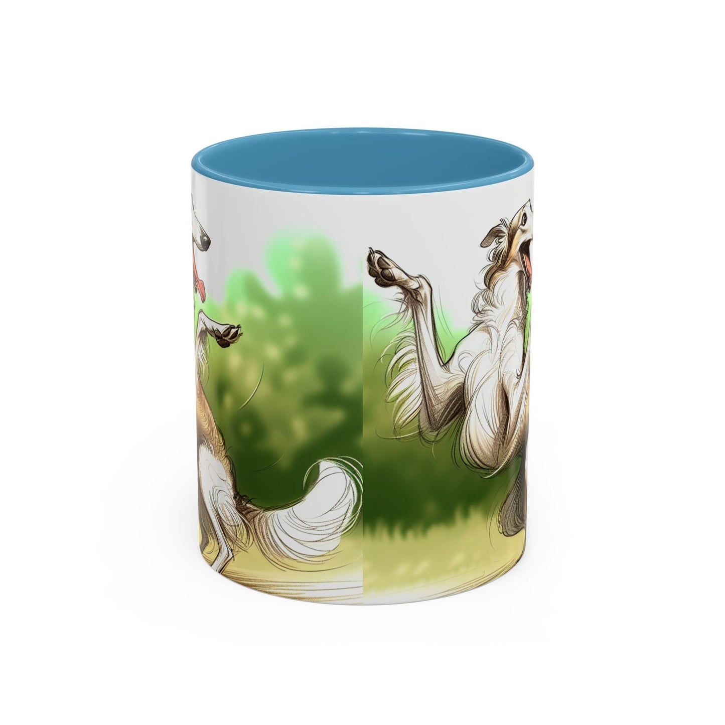 Borzoi Accent Coffee Mug - Perfect Gift for Dog Lovers