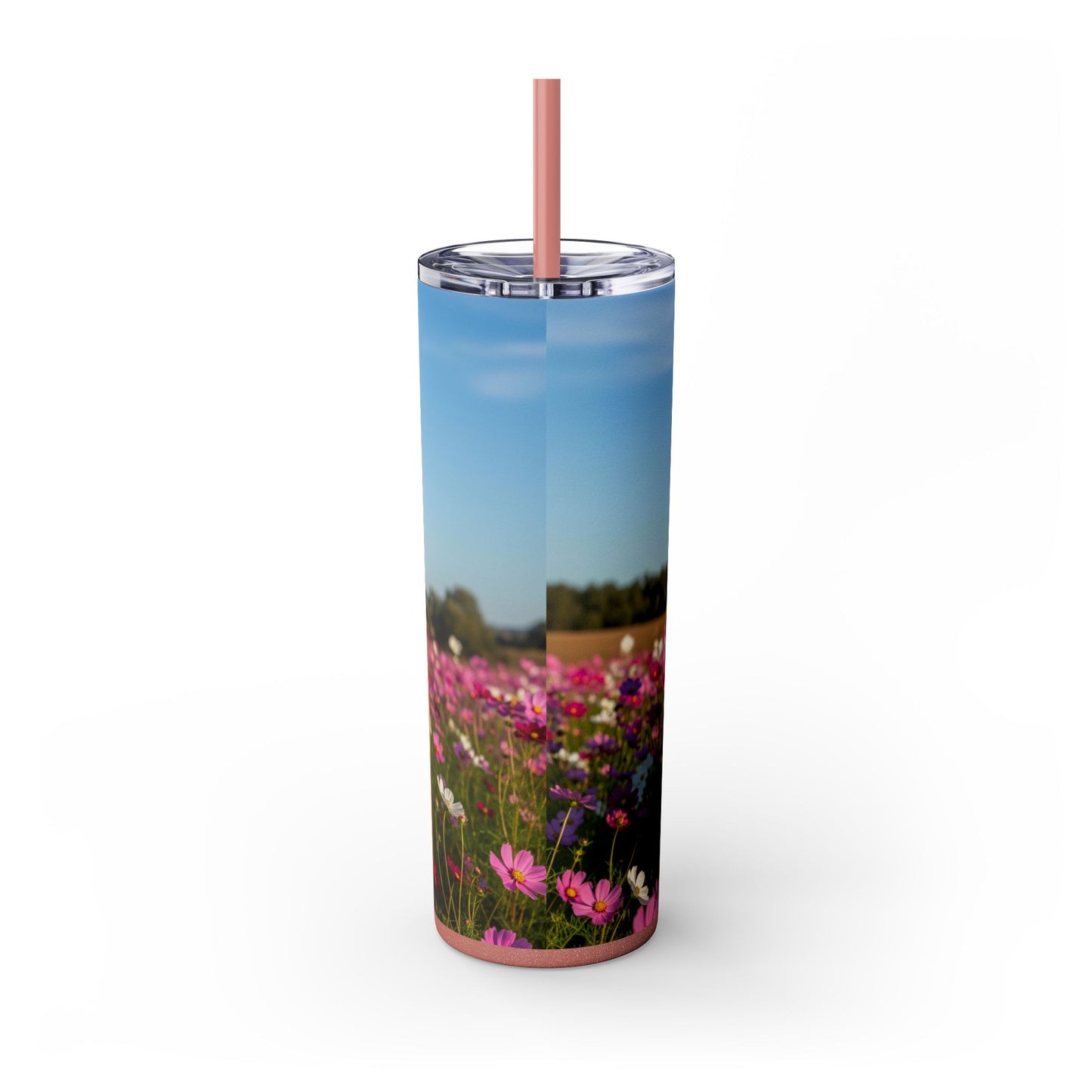 Spanish Mastiff Skinny Tumbler with Straw, 20oz