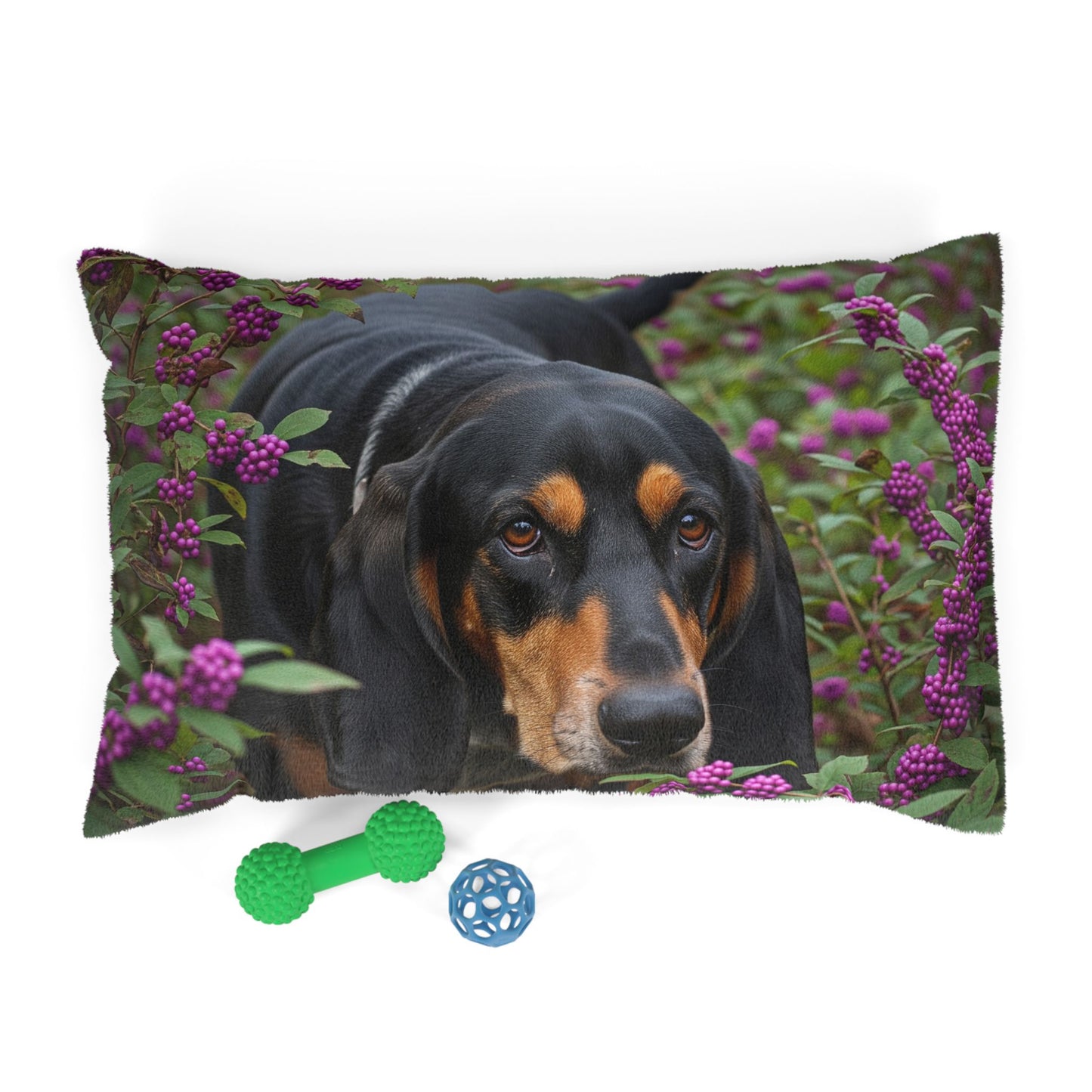 Black and Tan Coonhound Pet Bed