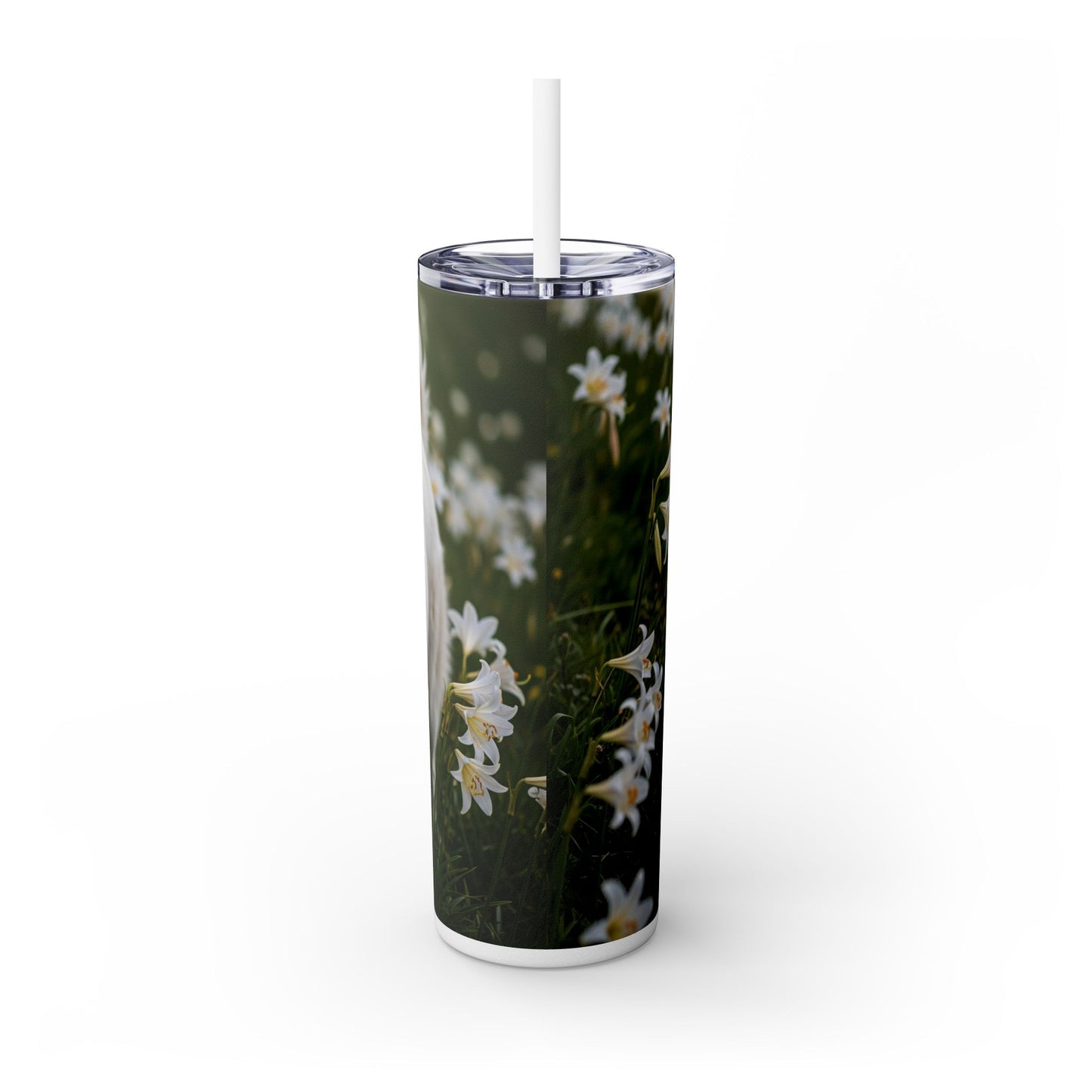 Pyrenean Shepherd Tumbler with Straw, 20oz