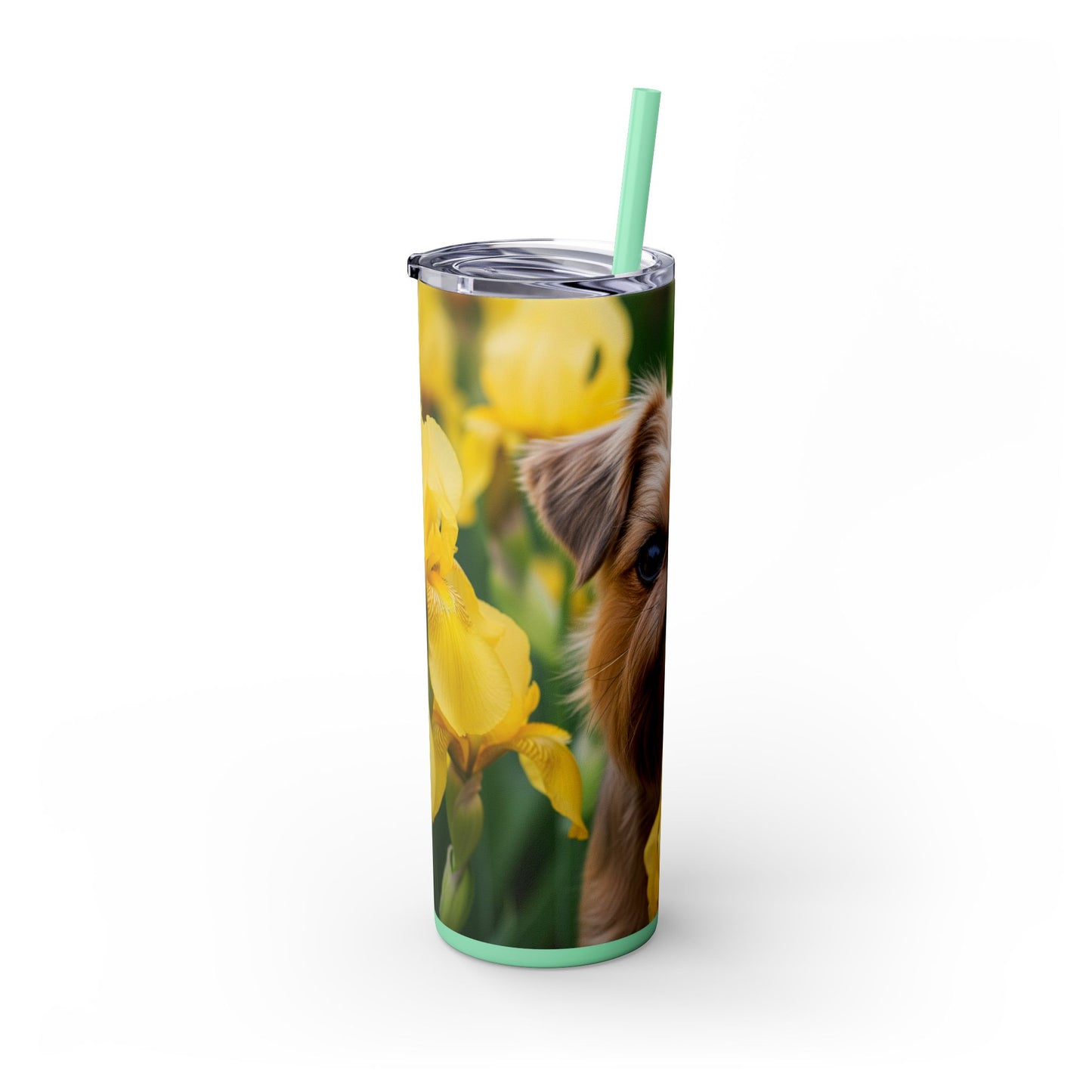 Silky Brussels Tumbler with Straw, 20oz