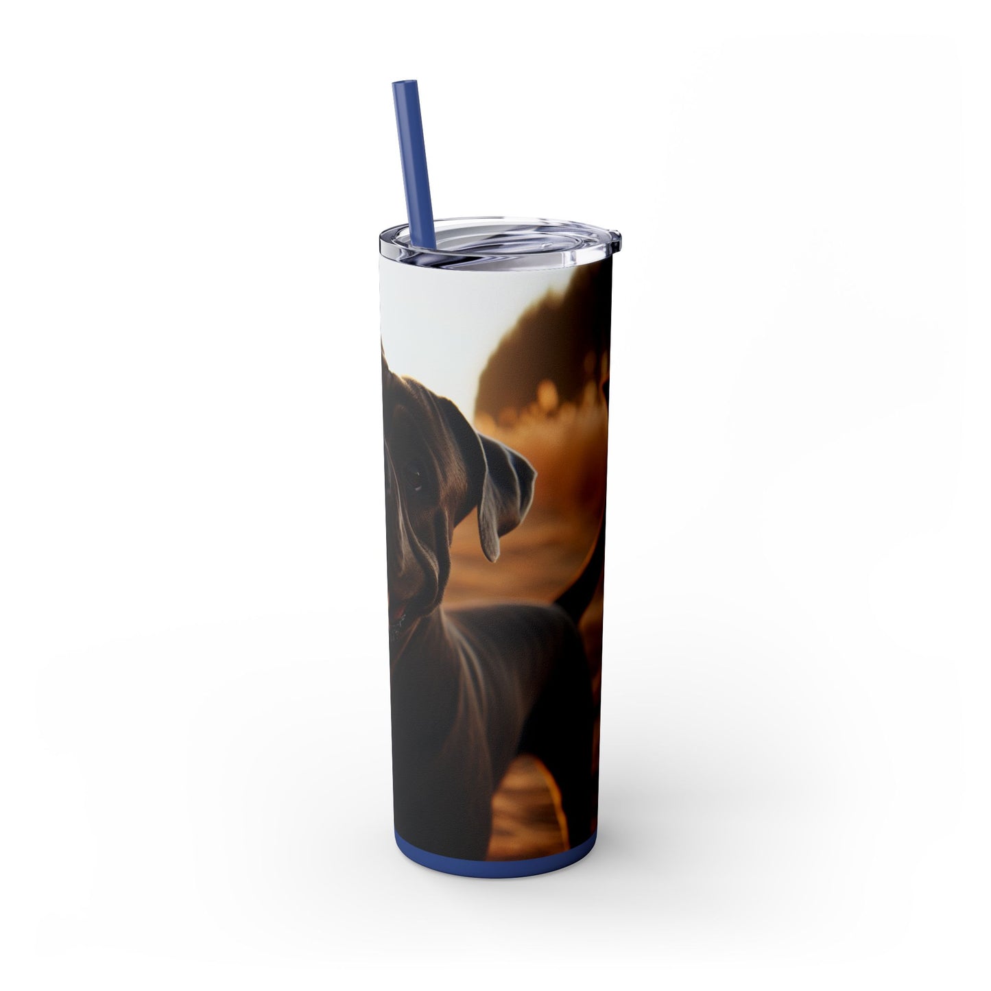 Cane Corso Tumbler with Straw, 20oz