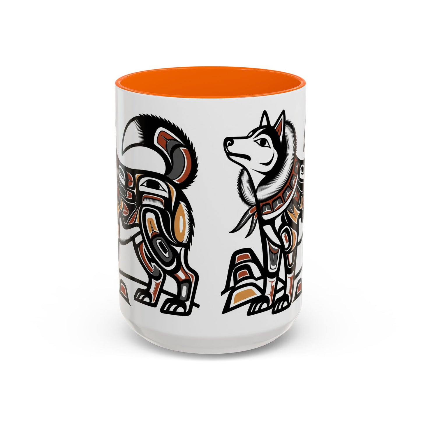 Siberian Husky Accent Coffee Mug - Perfect Gift for Dog Lovers