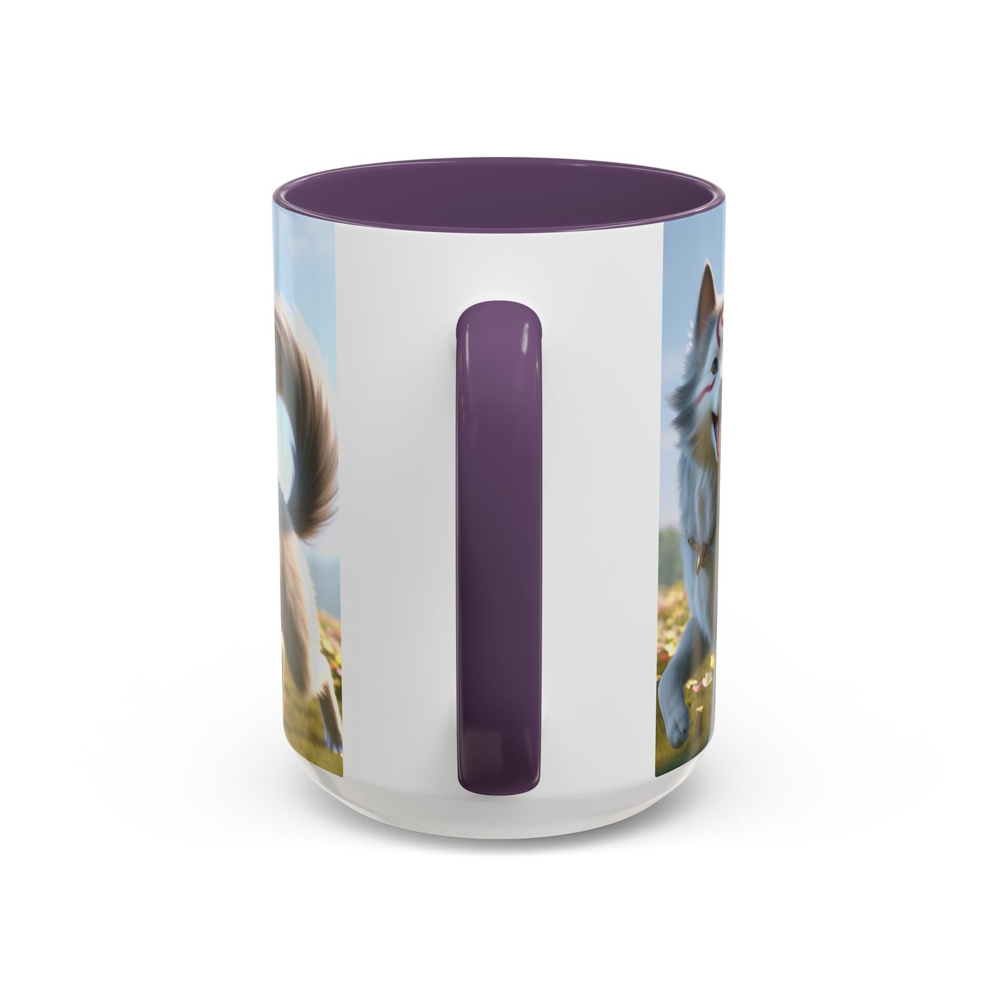 Cadabomb Okami Accent Coffee Mug - Perfect Gift for Dog Lovers