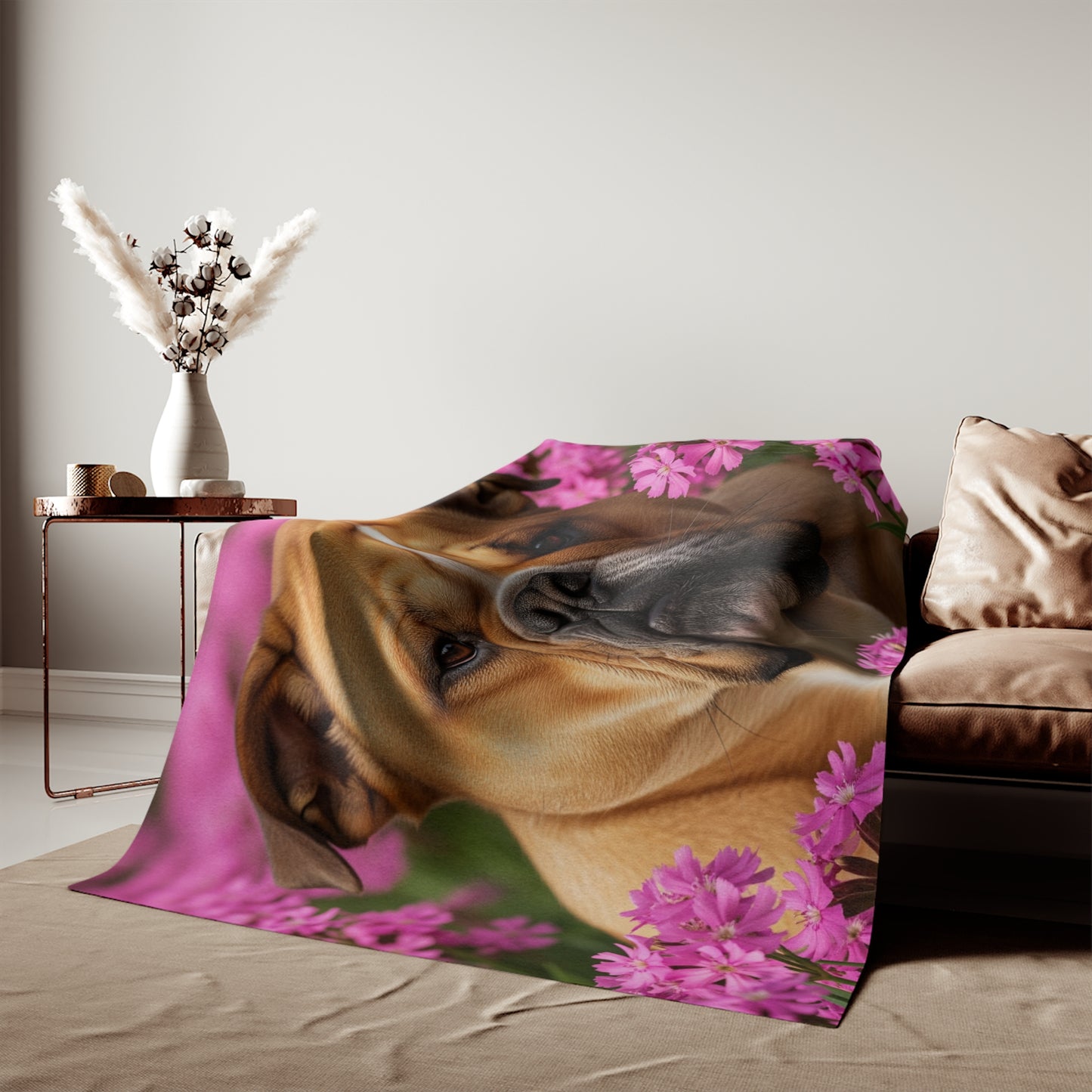 Bulldog Sweatshirt Blanket