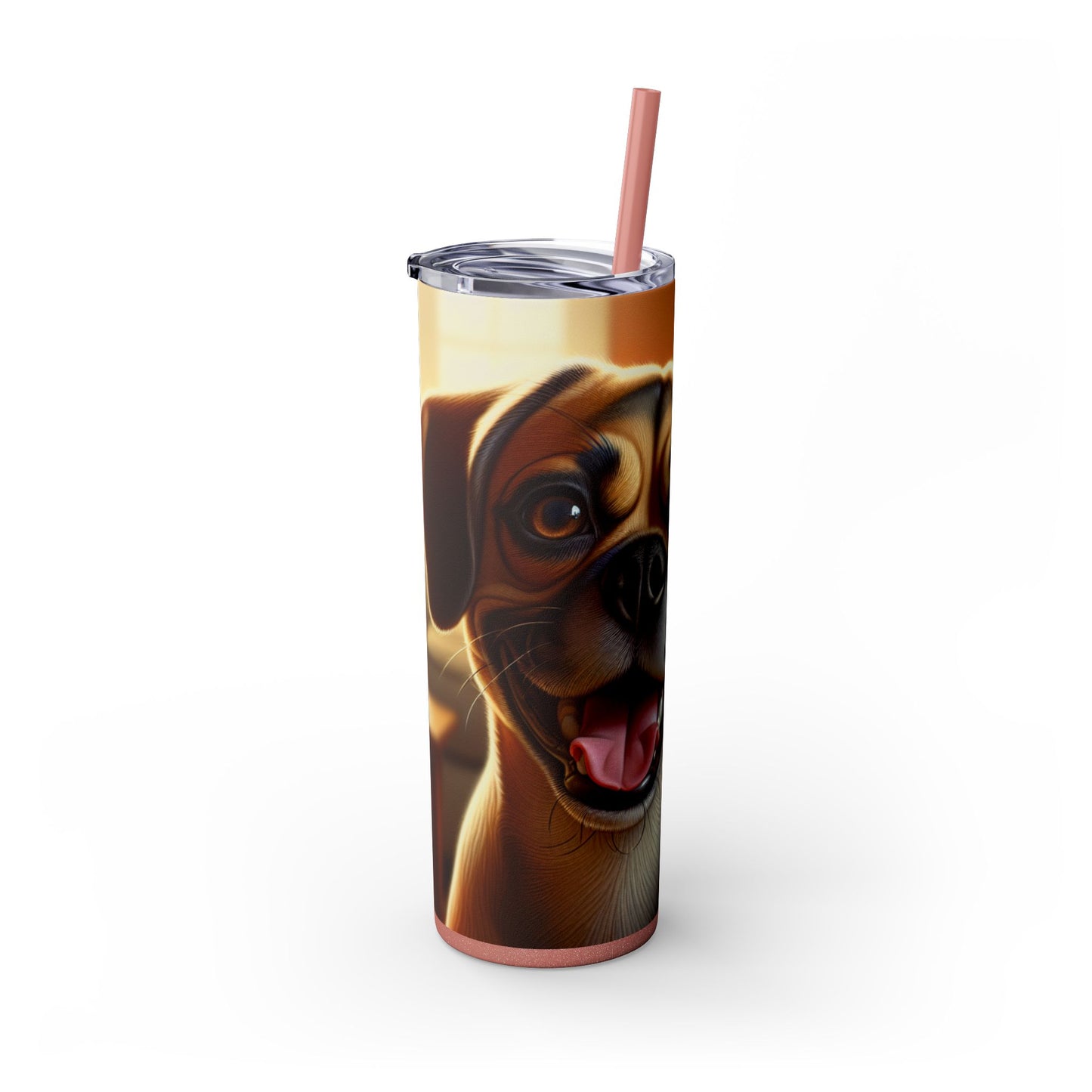 Puggle Tumbler with Straw, 20oz