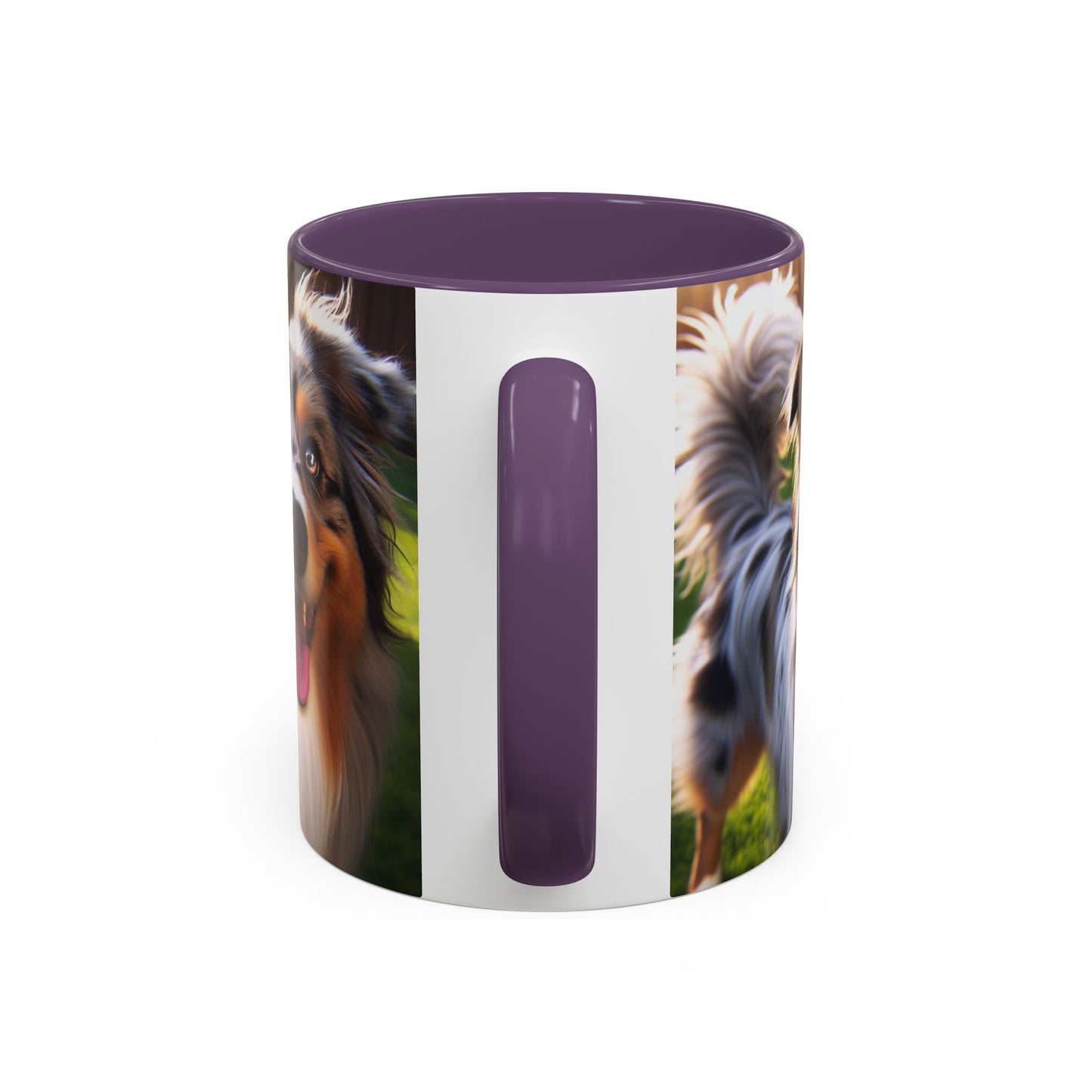 Australian Shepherd Accent Coffee Mug - Perfect Gift for Dog Lovers