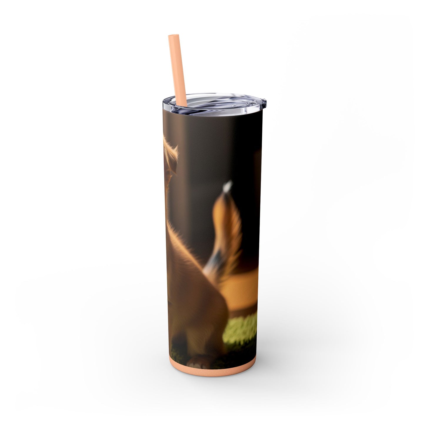 Toi Leo Tumbler with Straw, 20oz