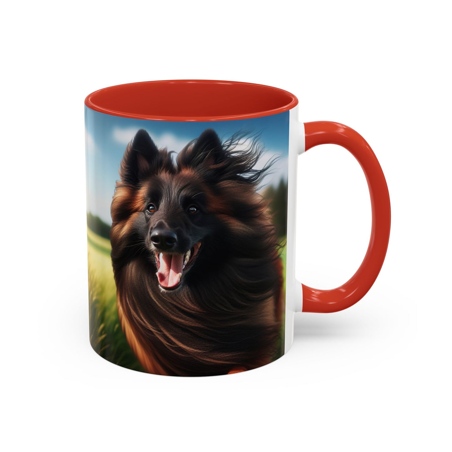 Belgian Shepherd Dog Tervuren Accent Coffee Mug - Perfect Gift for Dog Lovers