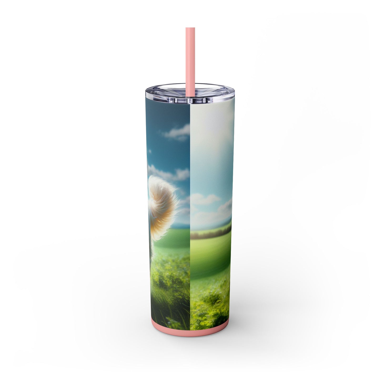 Kuvasz Tumbler with Straw, 20oz