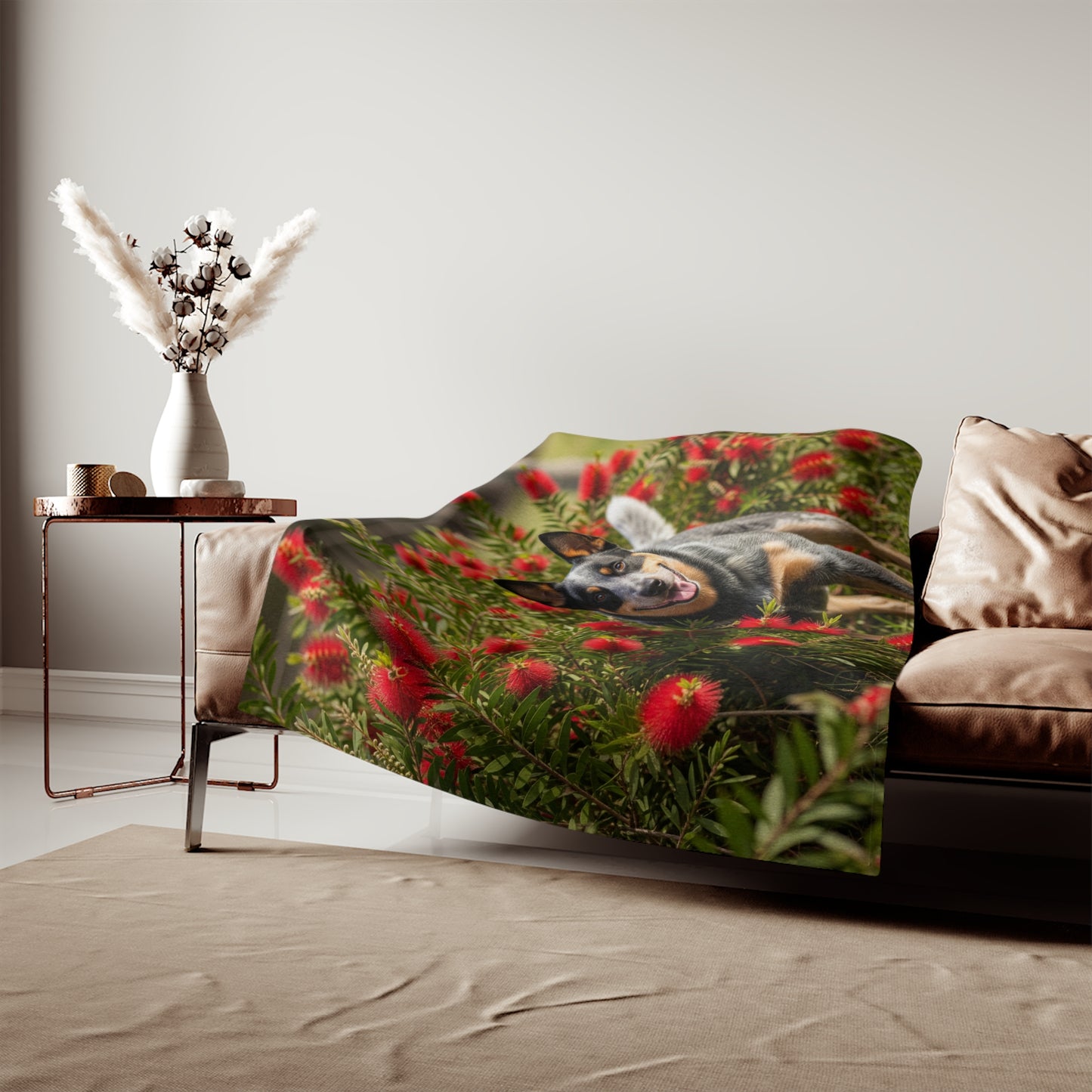 Australian Cattle Dog Sweatshirt Blanket