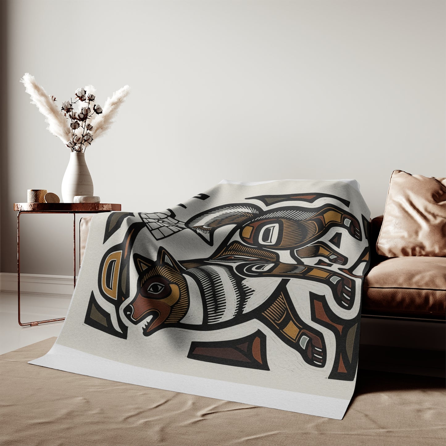 Canadian Eskimo Dog Sweatshirt Blanket