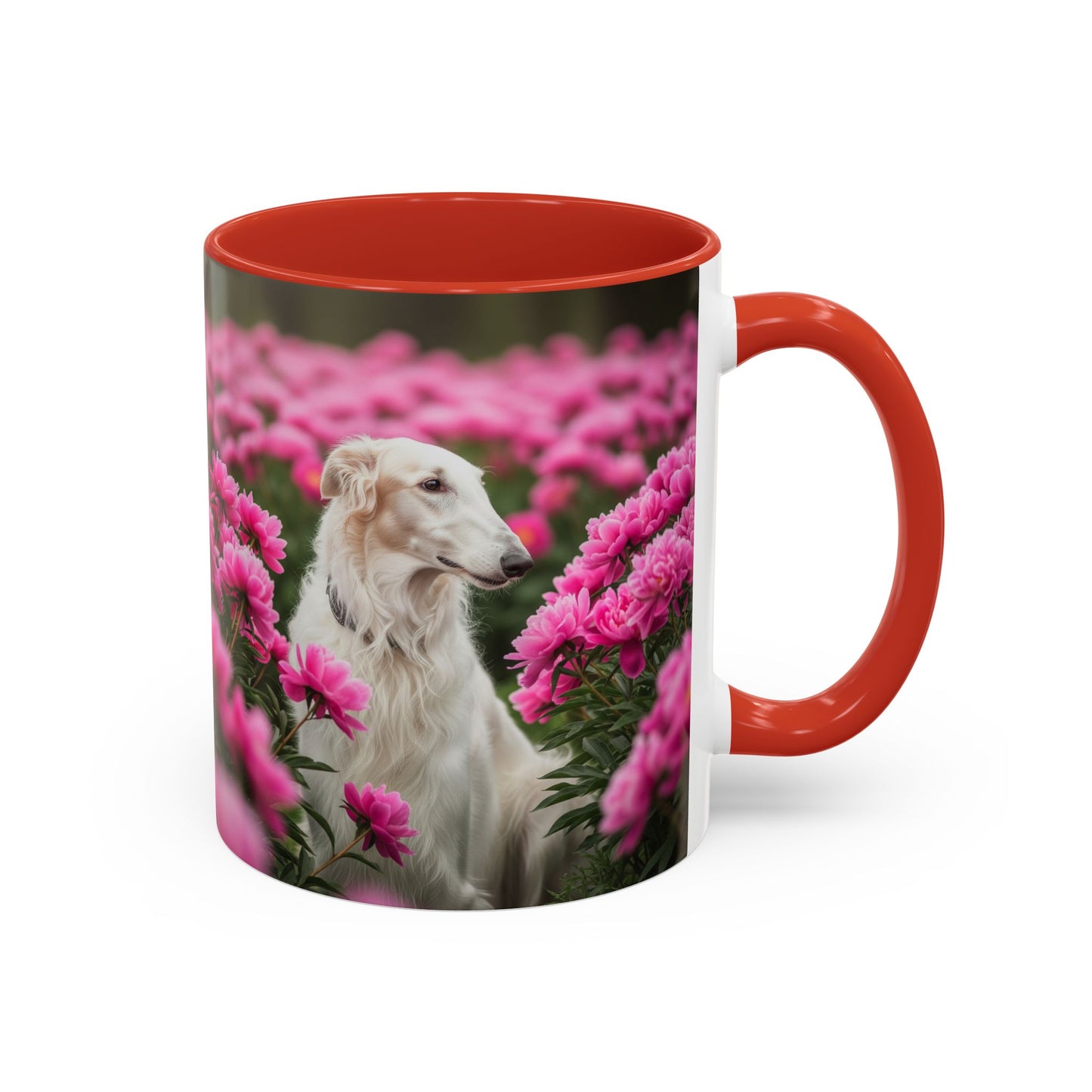Borzoi Accent Coffee Mug - Perfect Gift for Dog Lovers