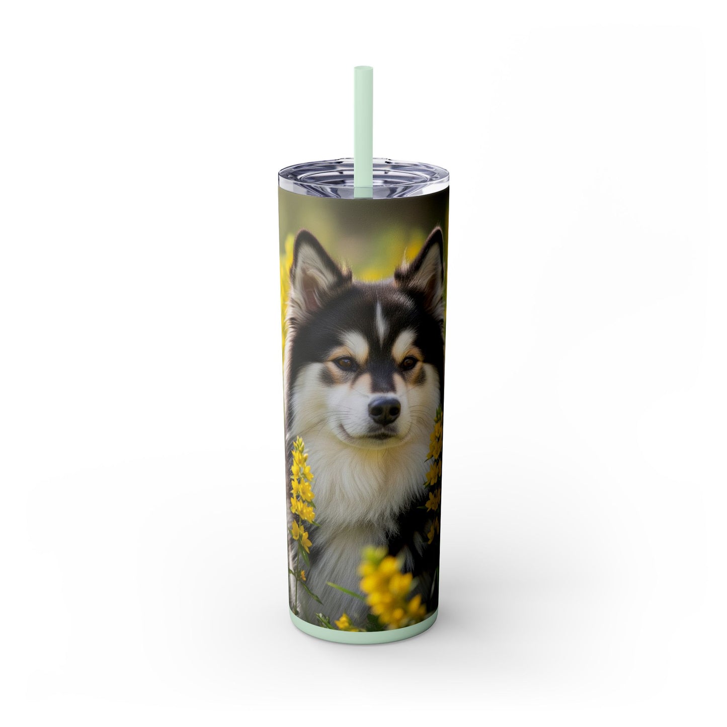 Swedish Lapphund Tumbler with Straw, 20oz