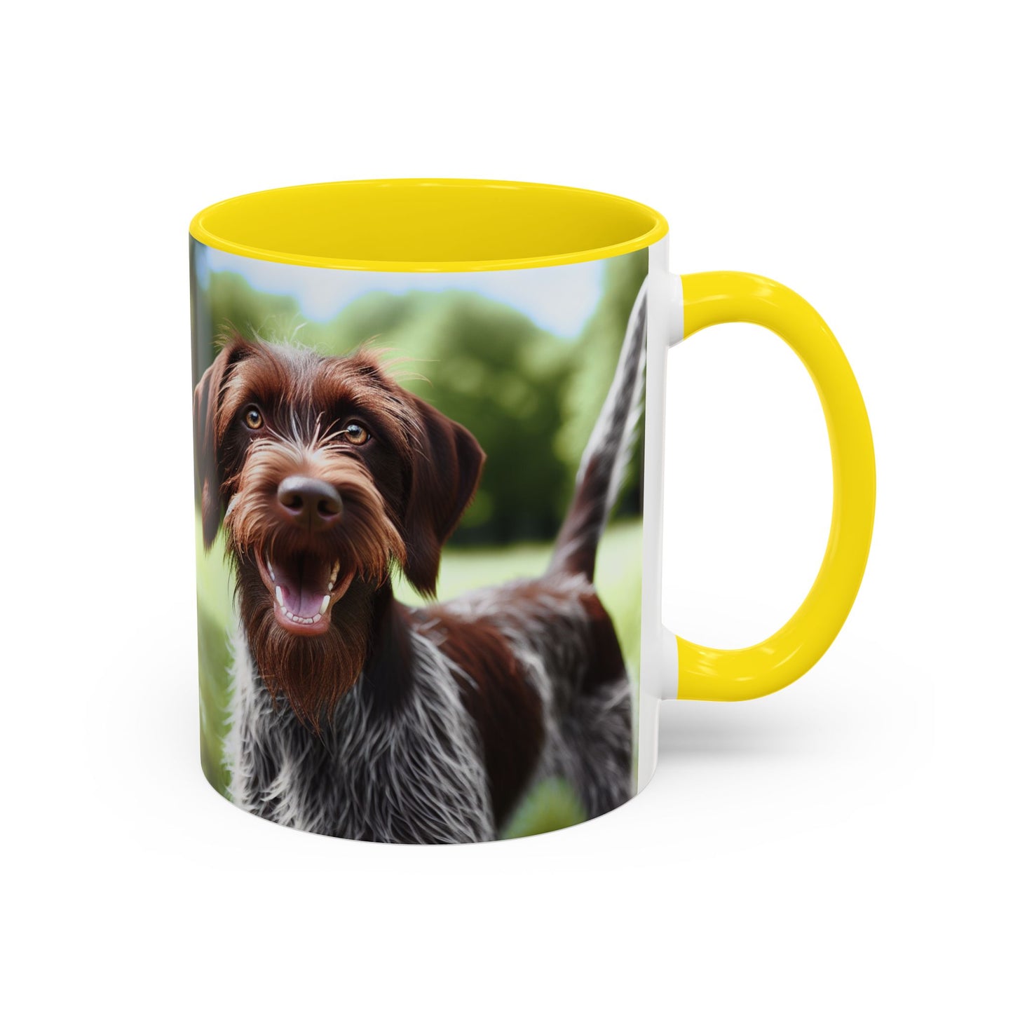 Wirehaired Slovakian Pointer Accent Coffee Mug - Perfect Gift for Dog Lovers