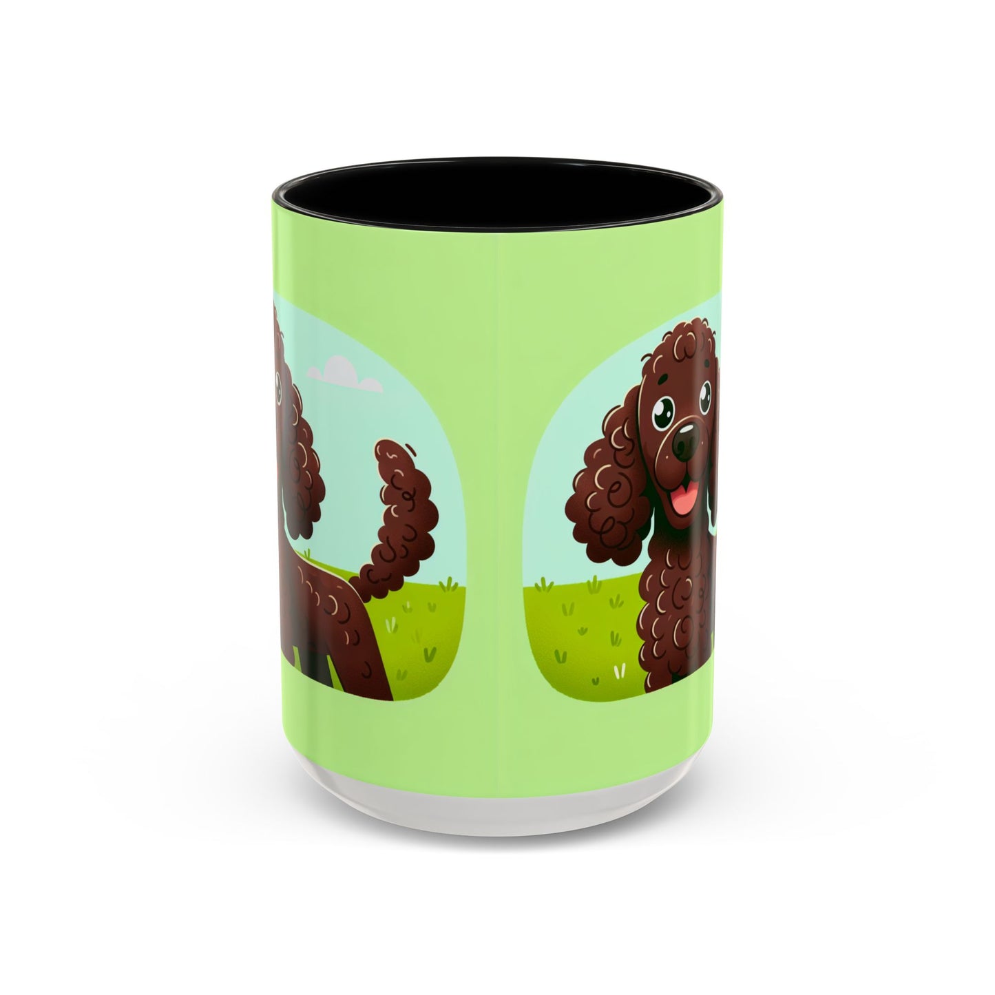 Irish Water Spaniel Accent Coffee Mug - Perfect Gift for Dog Lovers