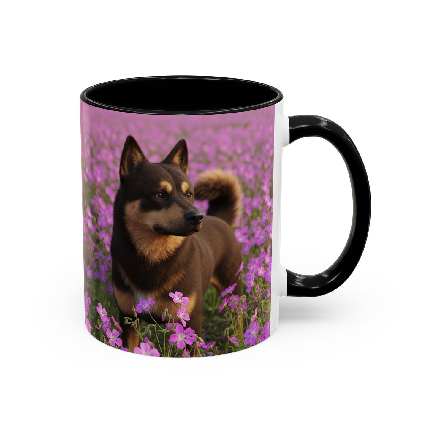 Cadabomb Okami Accent Coffee Mug - Perfect Gift for Dog Lovers
